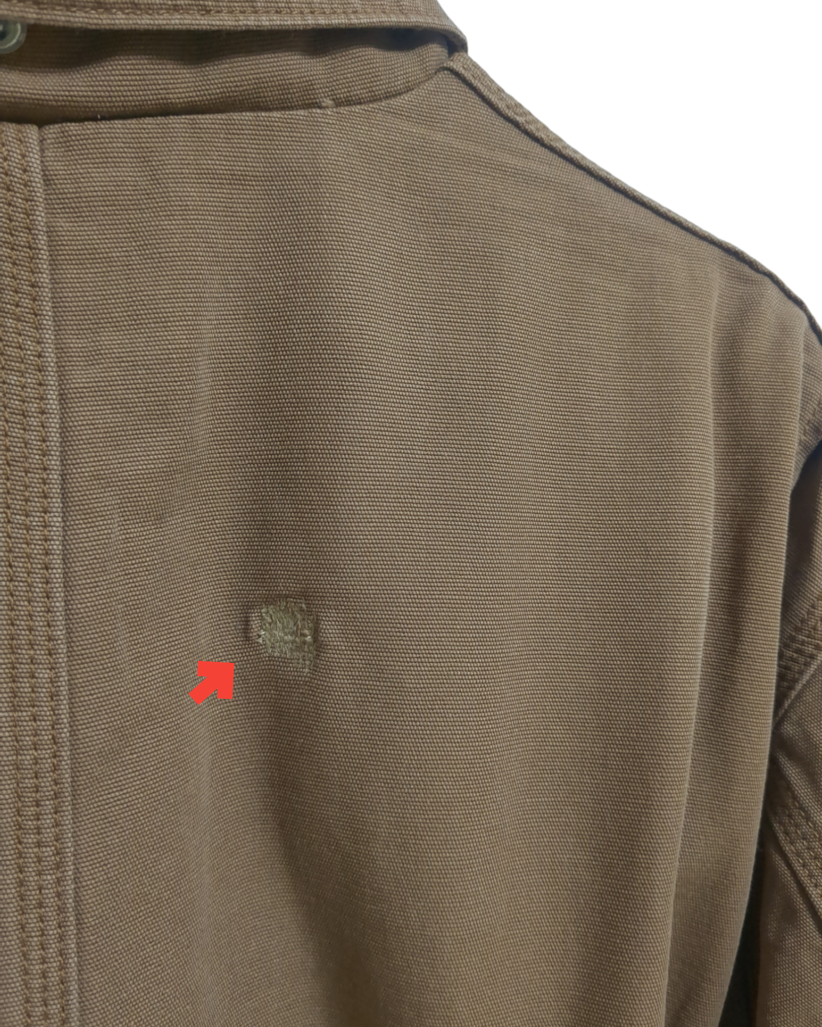 Carhartt Flame Resistant Dearborn Canvas Quilt Lined Jacket - (2XL)