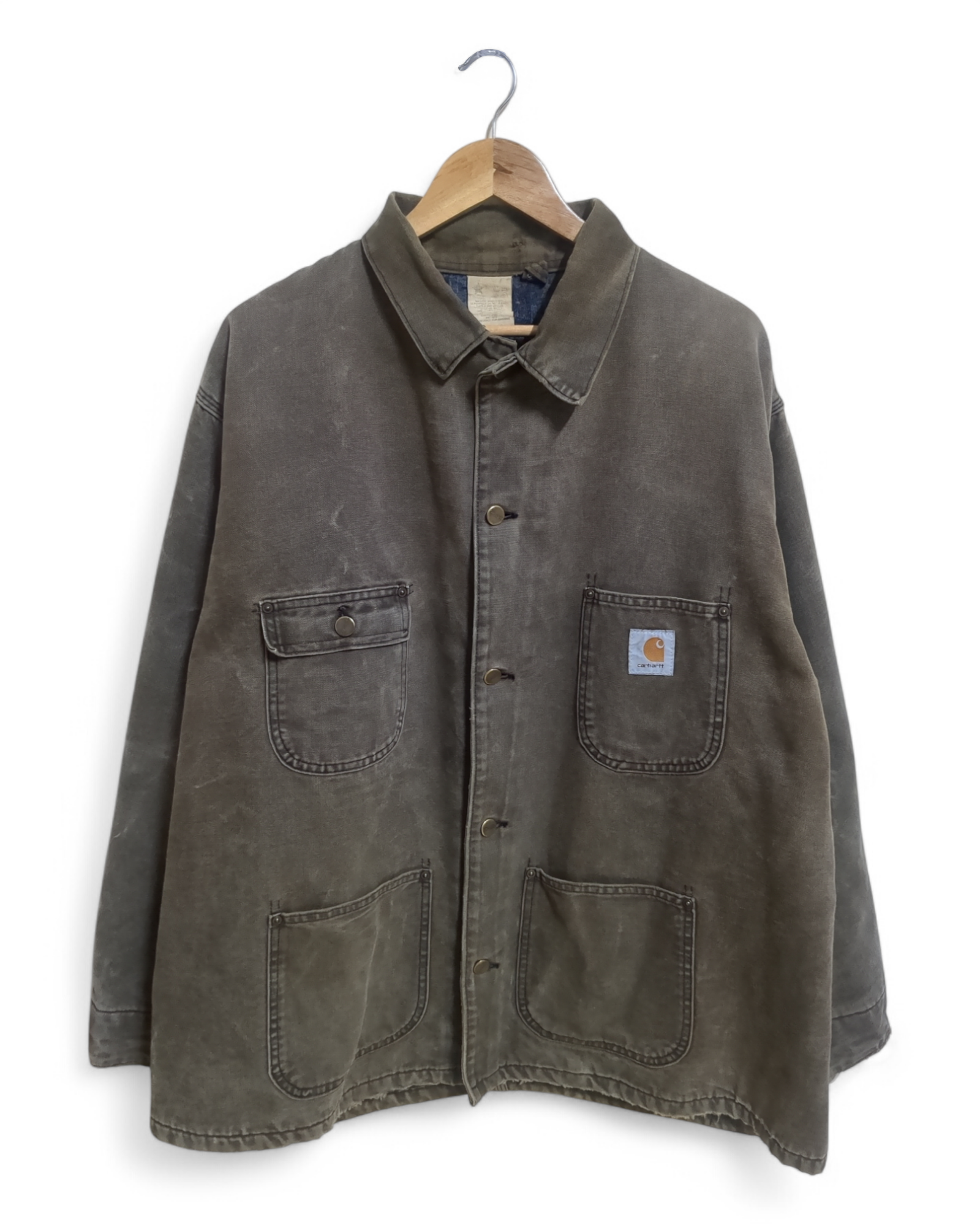 Carhartt 90s Blanket Lined Workwear Chore Jacket - (2XL)