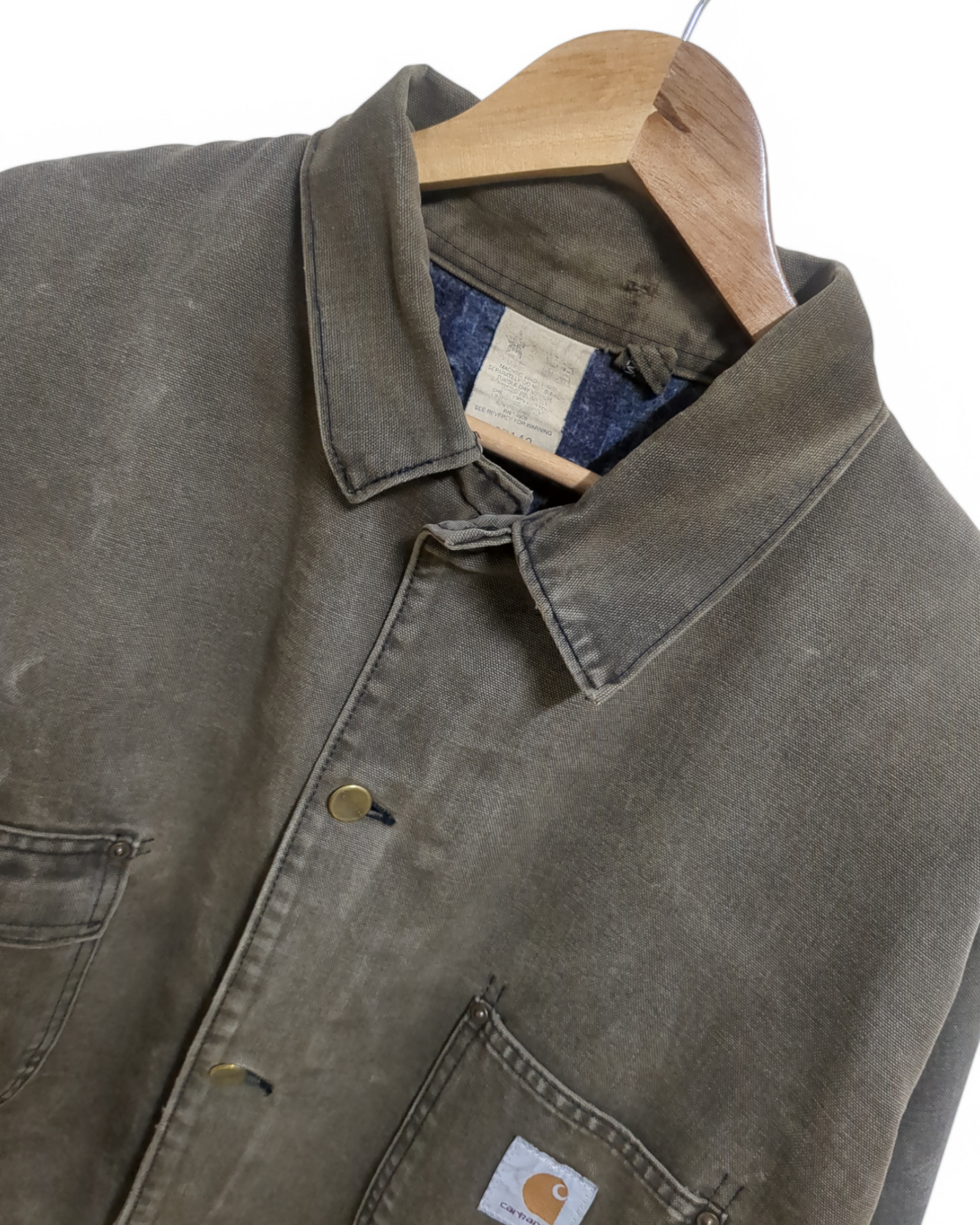 Carhartt 90s Blanket Lined Workwear Chore Jacket - (2XL)