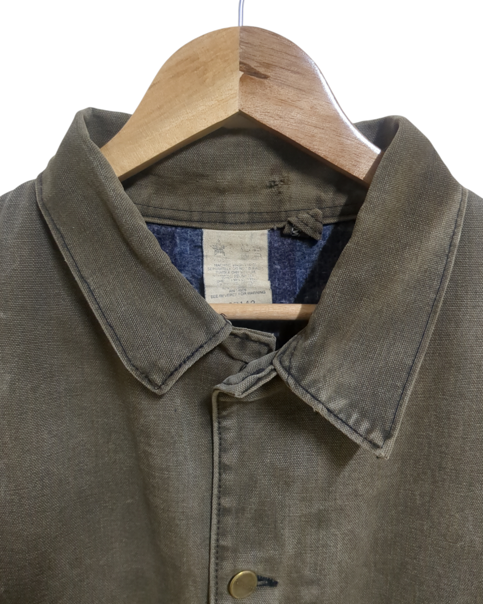 Carhartt 90s Blanket Lined Workwear Chore Jacket - (2XL)