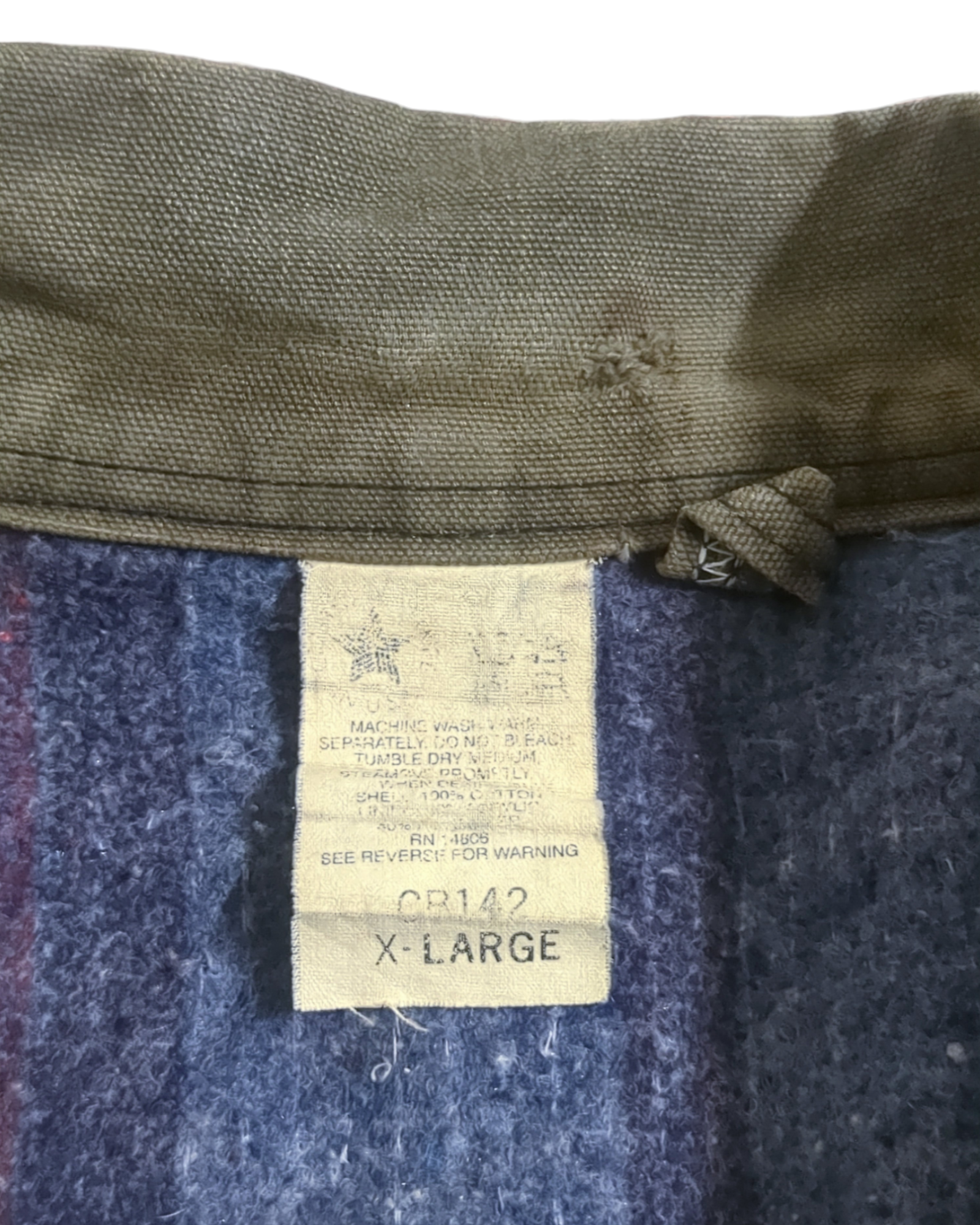 Carhartt 90s Blanket Lined Workwear Chore Jacket - (2XL)