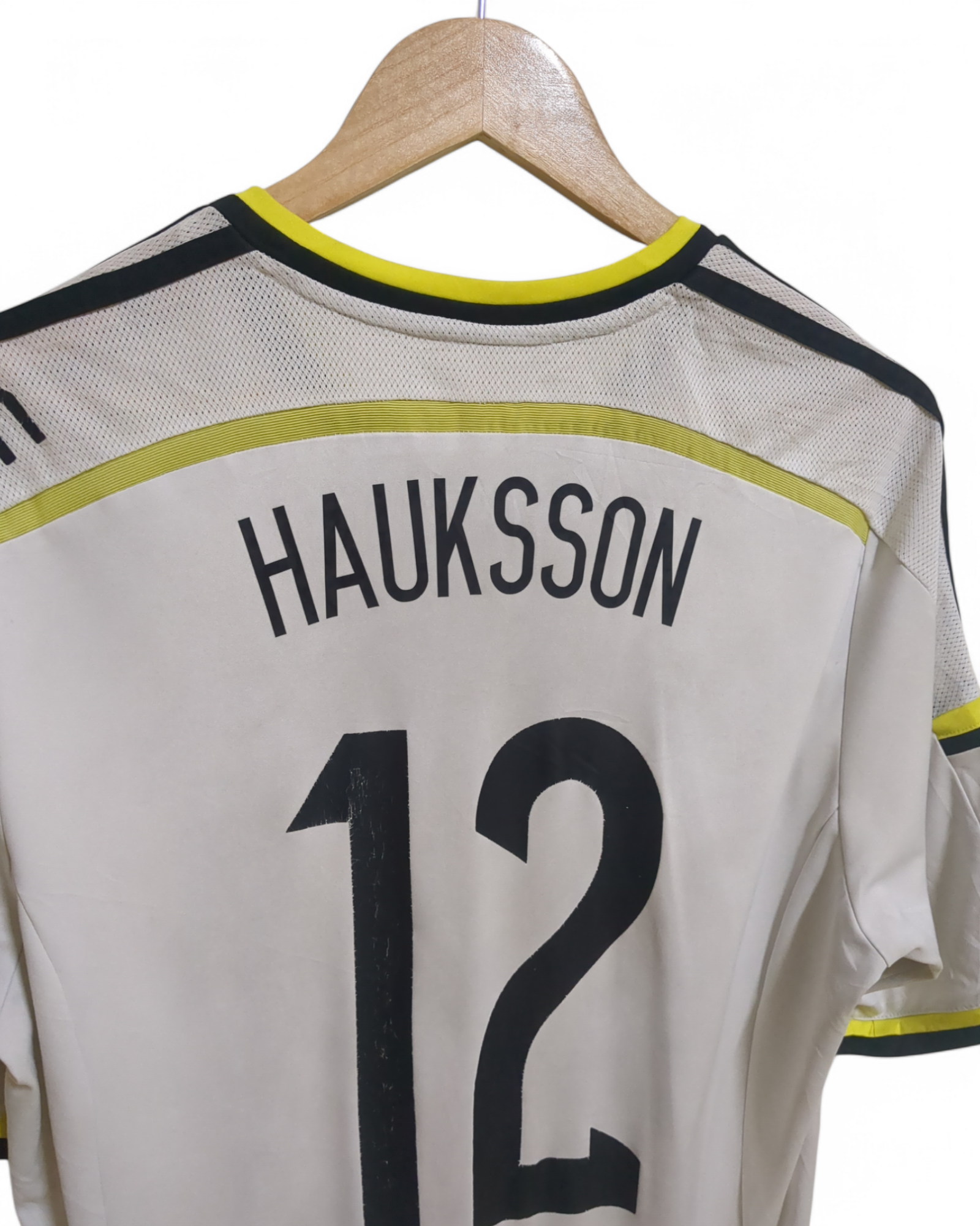 2014-15 Adidas AIK Fotboll Away Shirt #12 Hauksson - (L)