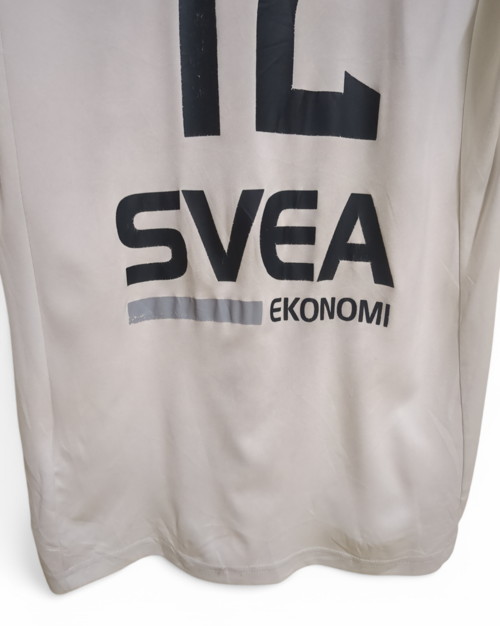 2014-15 Adidas AIK Fotboll Away Shirt #12 Hauksson - (L)