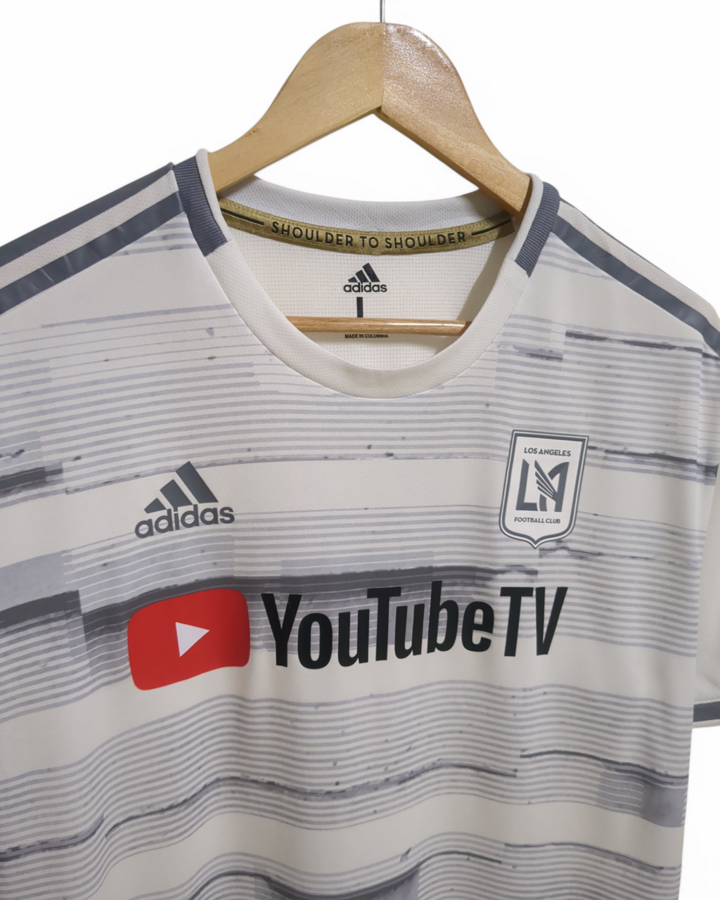 2019-20 Adidas Los Angeles FC Player Issue Away Shirt - (L)