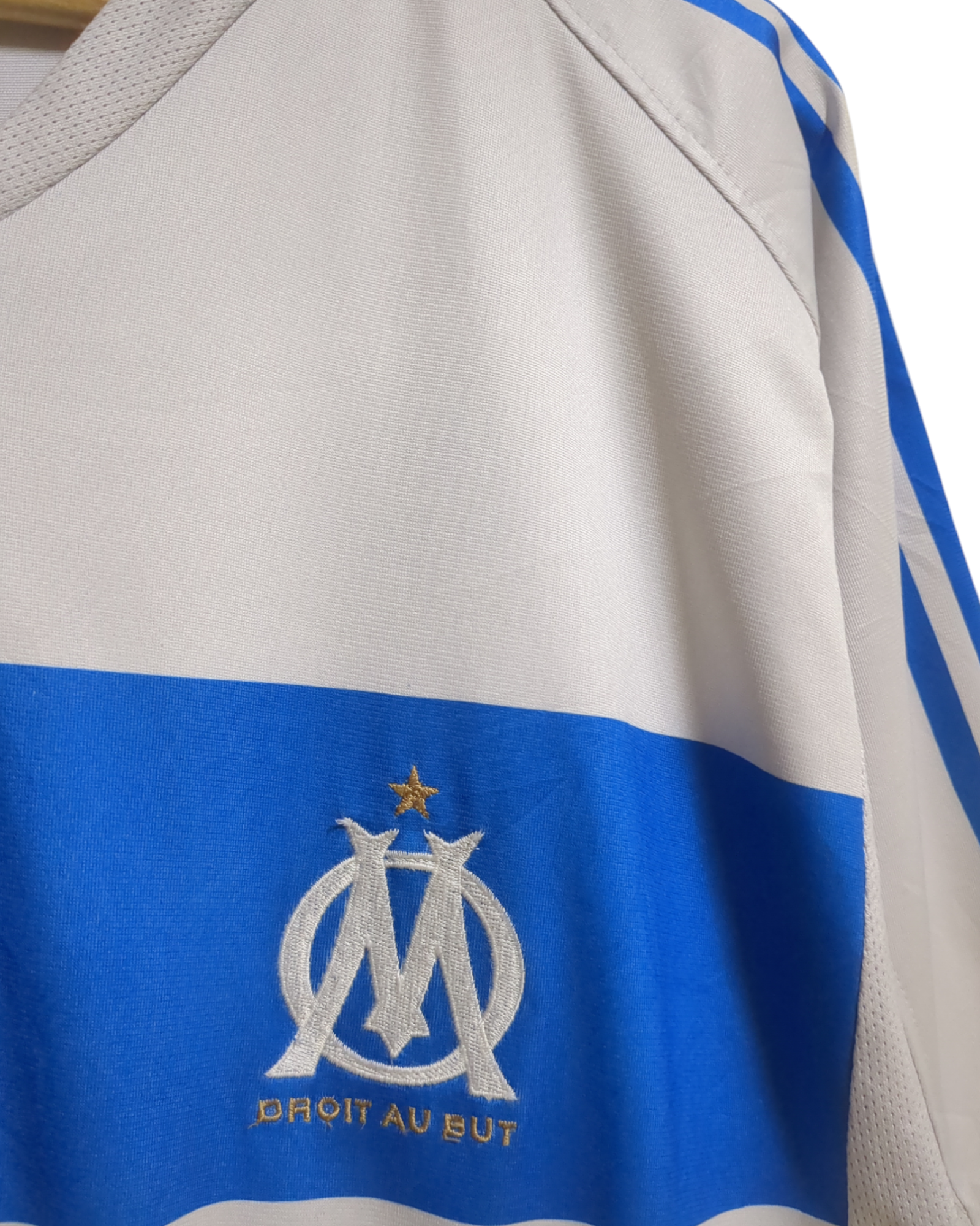 2004-05 Adidas Olympique Marseille Home Shirt - (XL)