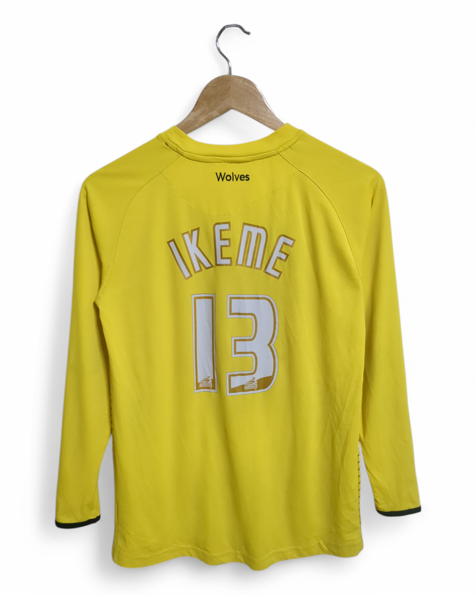 2012-13 Burrda Wolverhampton Wanderers Goalkeeper L/S Shirt #13 Ikeme - (S)