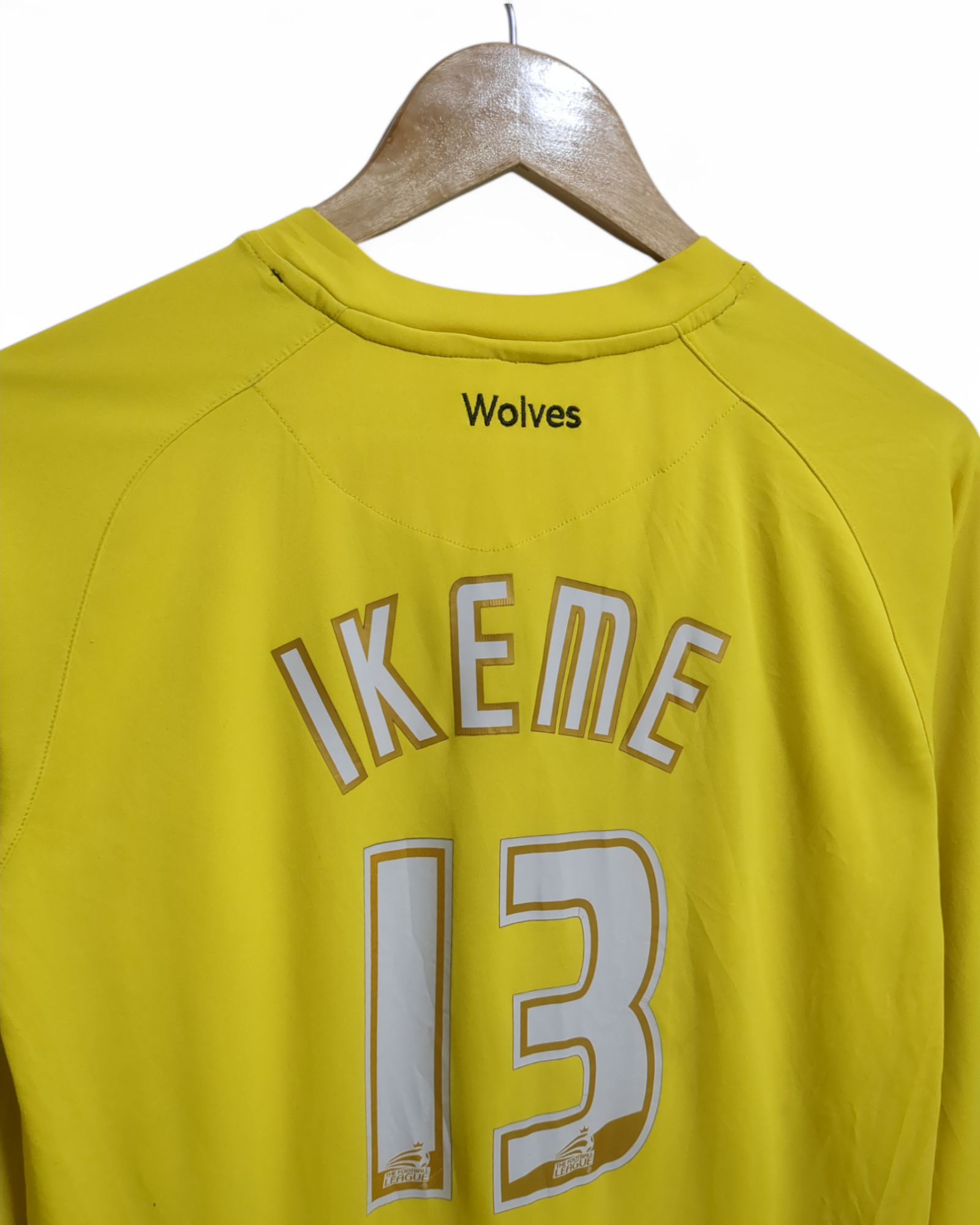 2012-13 Burrda Wolverhampton Wanderers Goalkeeper L/S Shirt #13 Ikeme - (S)