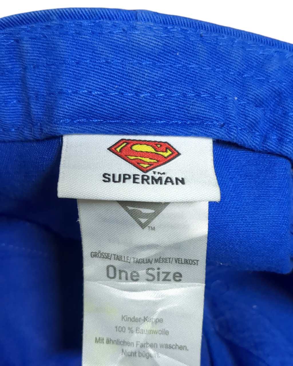 Superman Embroidered Cap