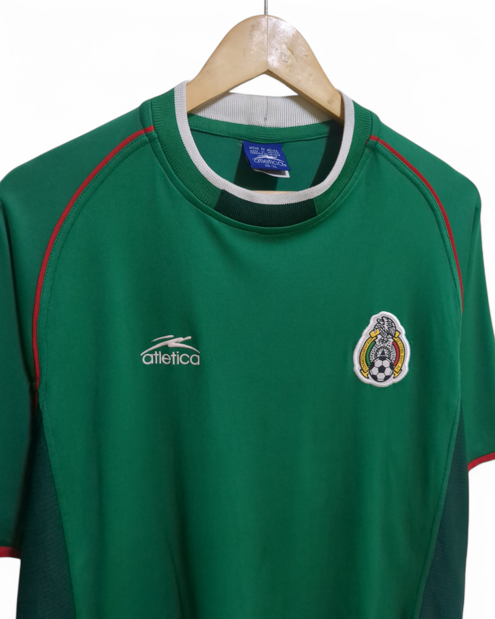 2001-02 Athletics Mexico Home Shirt - (XL)