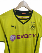 2013-14 Puma Borussia Dortmund Home Shirt #17 Aubameyang - (M)