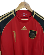 2010-11 Adidas Germany Goalkeeper L/S Shirt #1 Neuer - (L)
