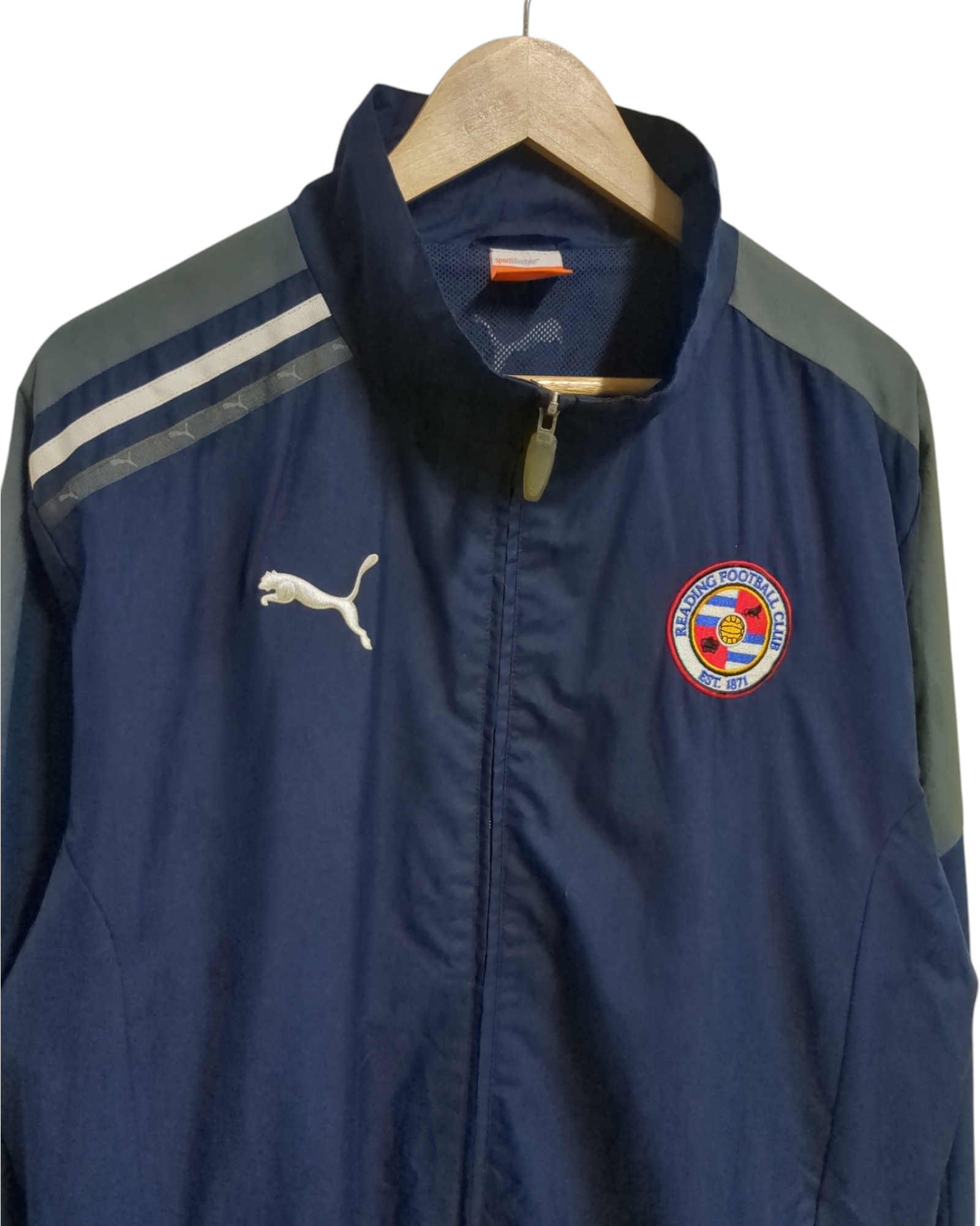 2011-12 Puma Reading Track Jacket - (L)