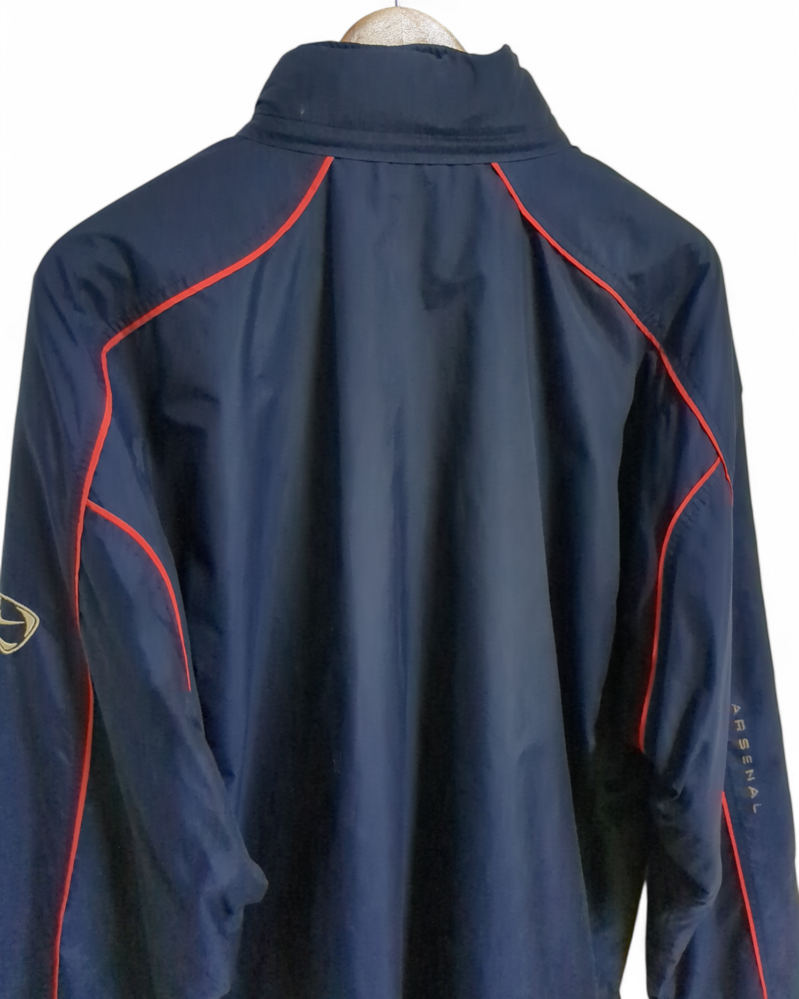 2001-02 Nike Arsenal Padded Bench Jacket - (XL)