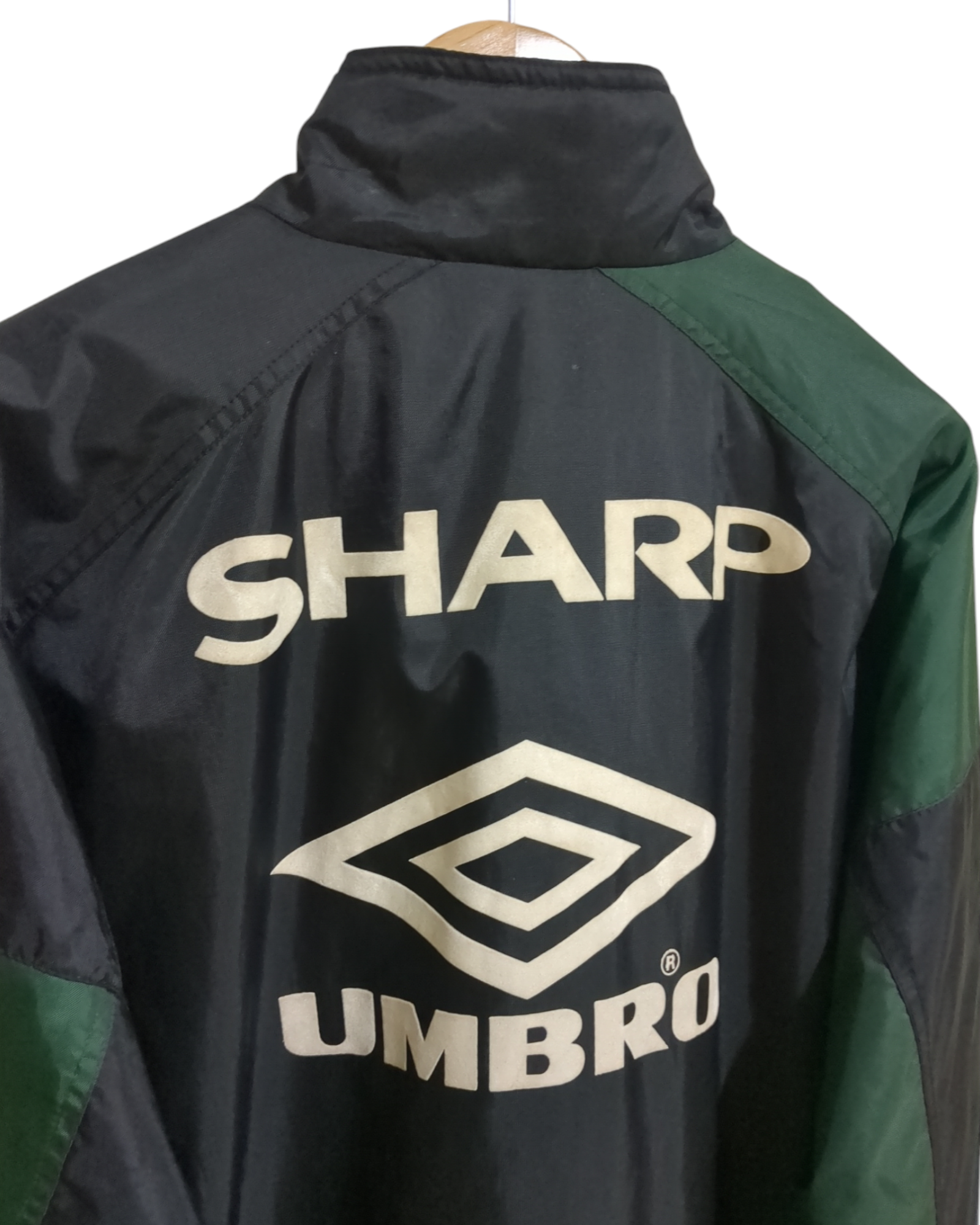 1992-93 Umbro Celtic Padded Bench Jacket - (XL)