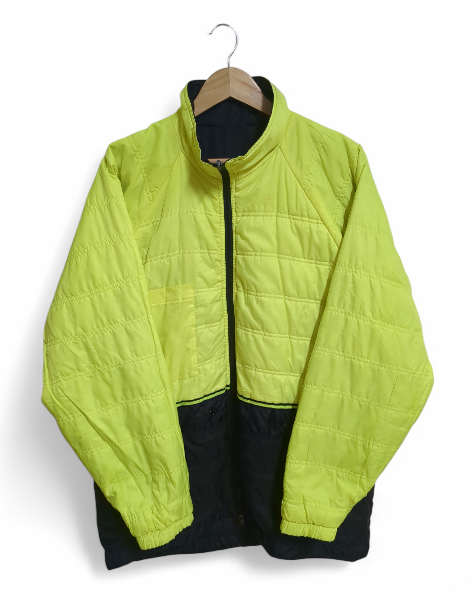 1997-98 Nike Borussia Dortmund Reversible Bench Padded Jacket - (XL)