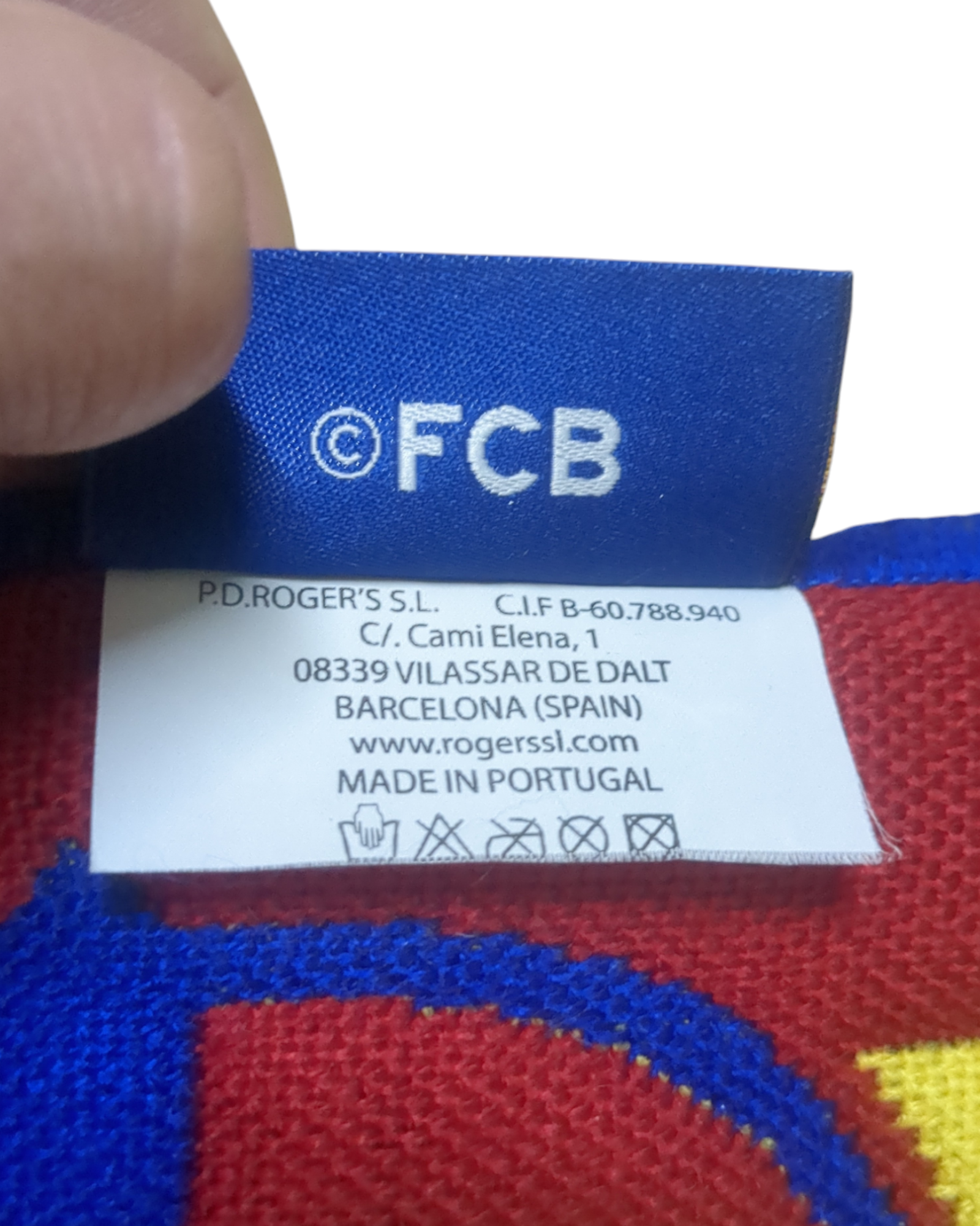 Barcelona Official Merchandise Scarf