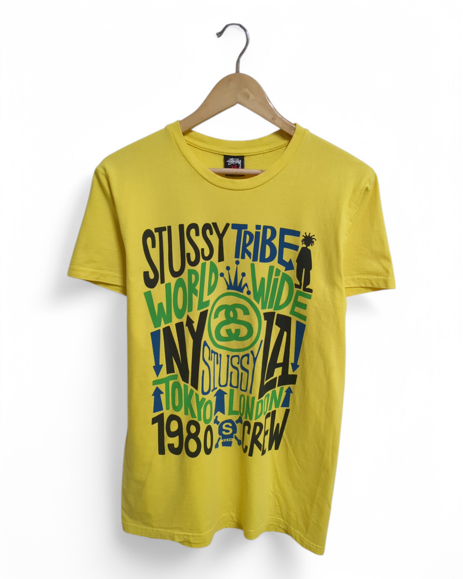 Stussy 00s Tribe World Wide Tee - (M) – The Cold Hills - Vintage Store