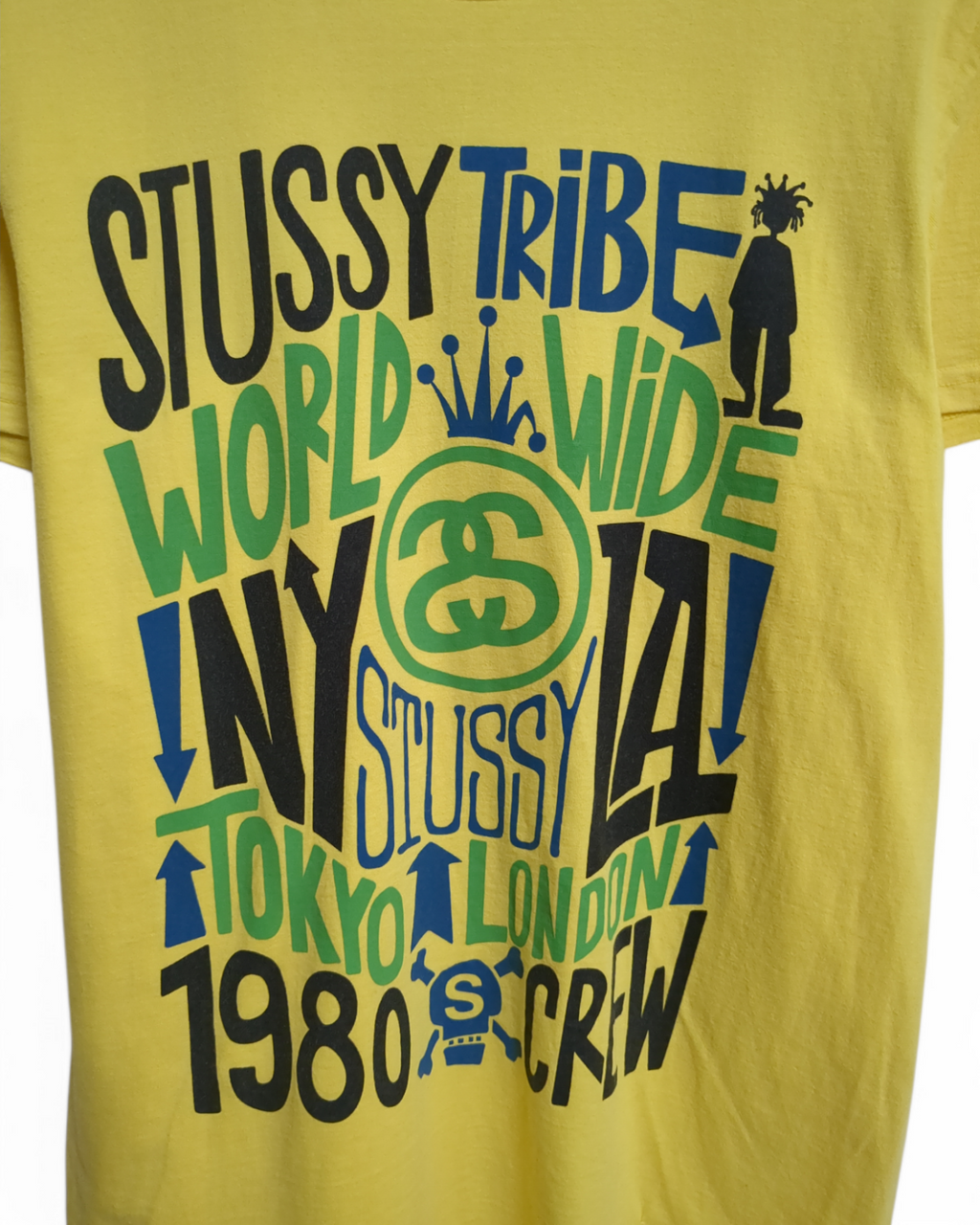 Stussy 00s Tribe World Wide Tee - (M)