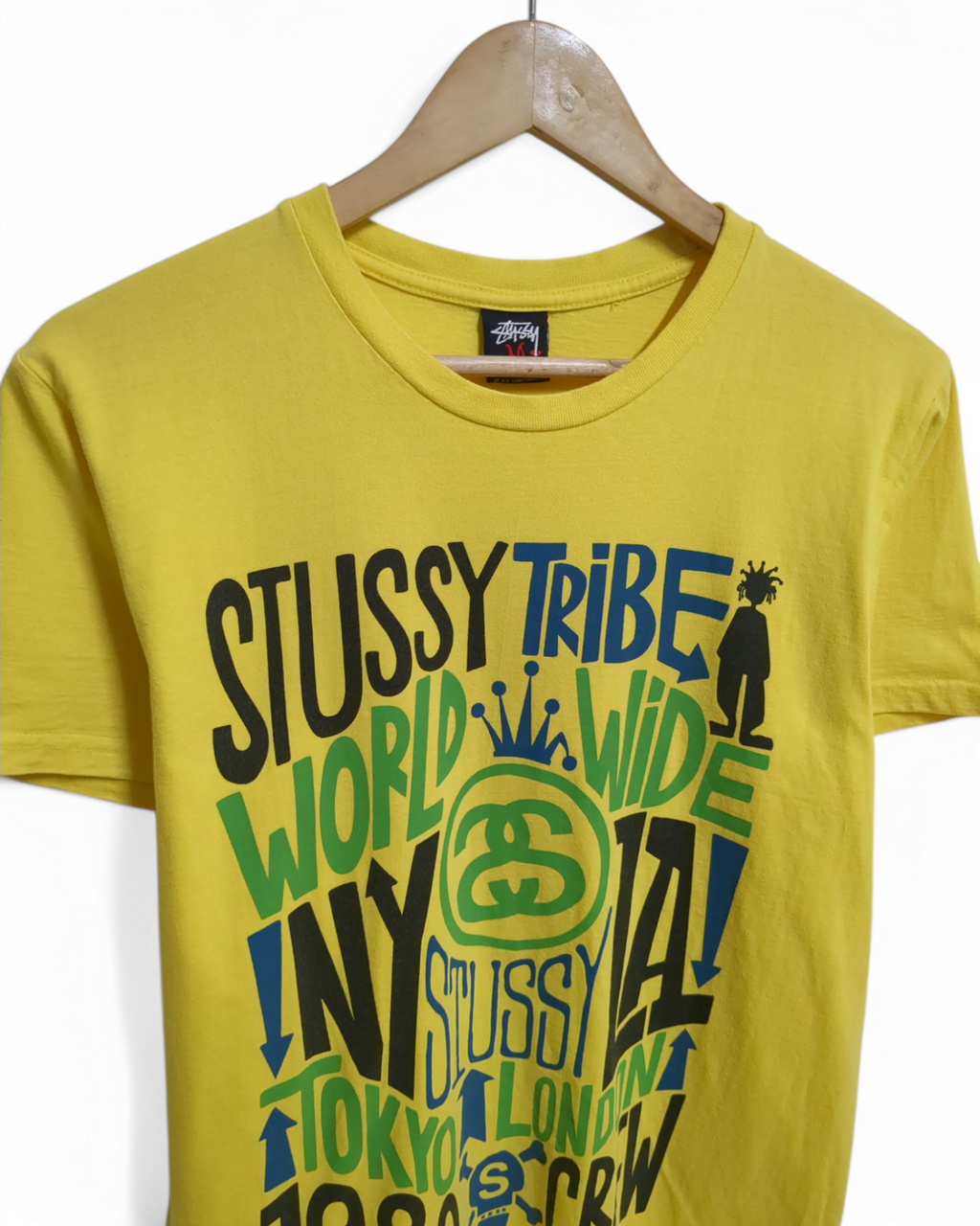 Stussy 00s Tribe World Wide Tee - (M)