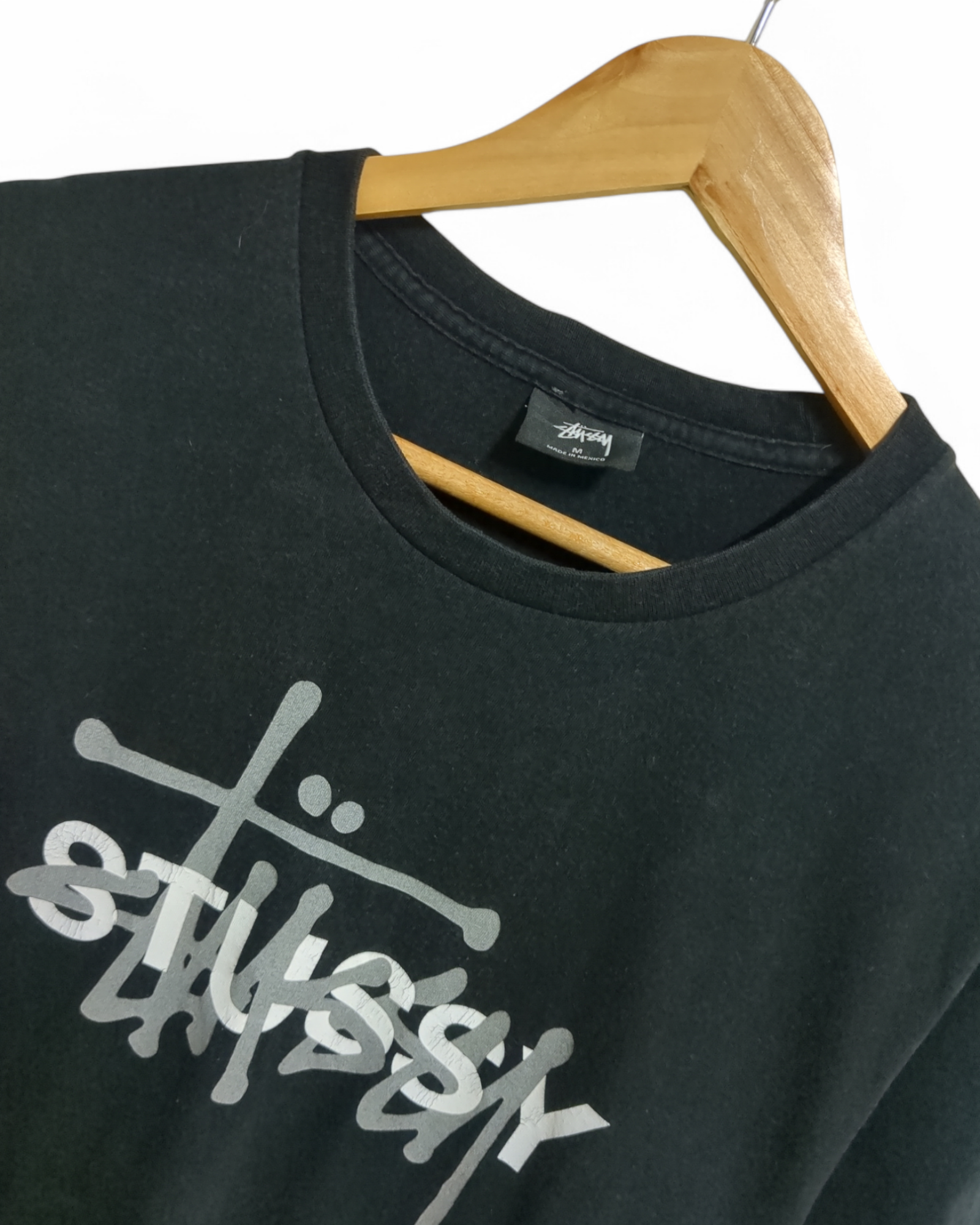 Stussy Blended Font Logo Tee - (S)
