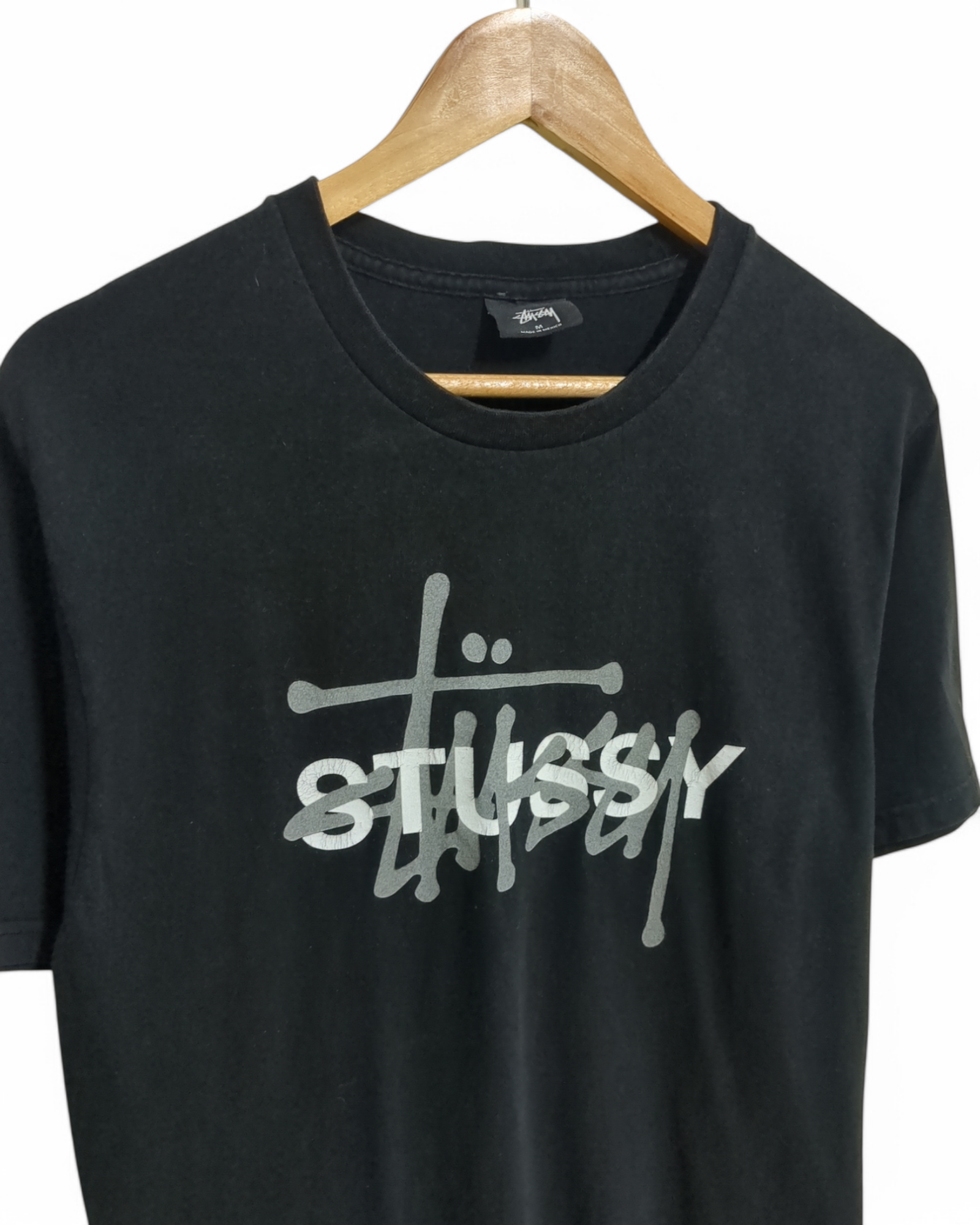 Stussy Blended Font Logo Tee - (S)