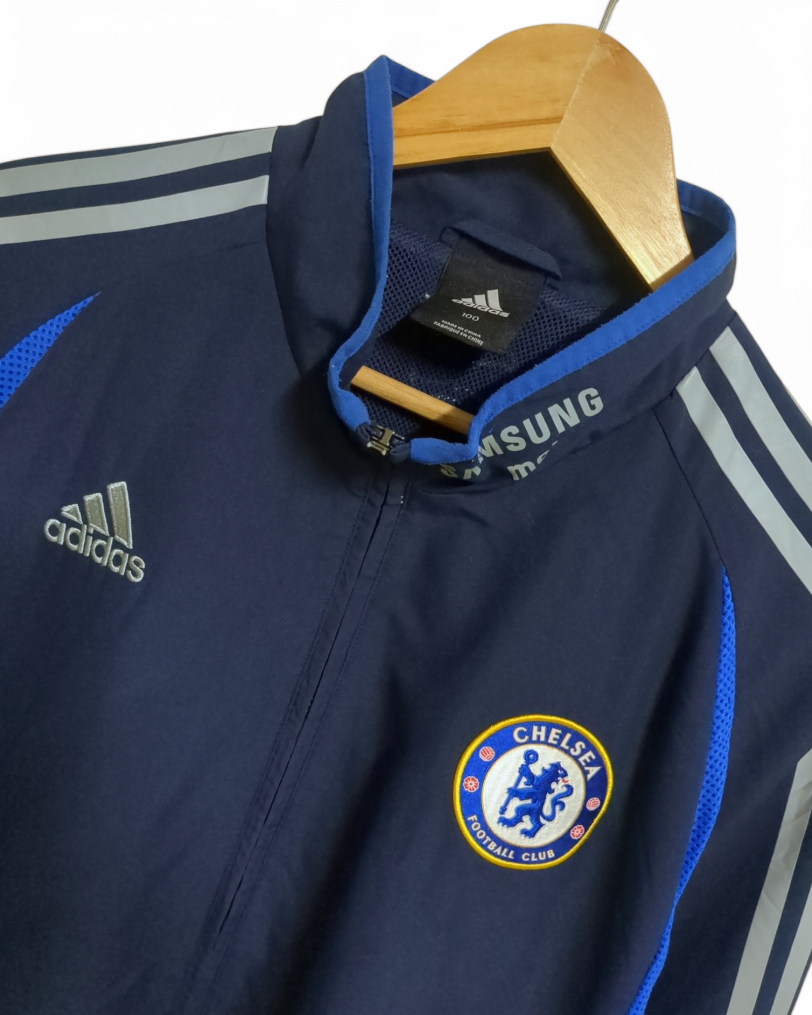 2007-08 Adidas Chelsea Track Jacket - (L)