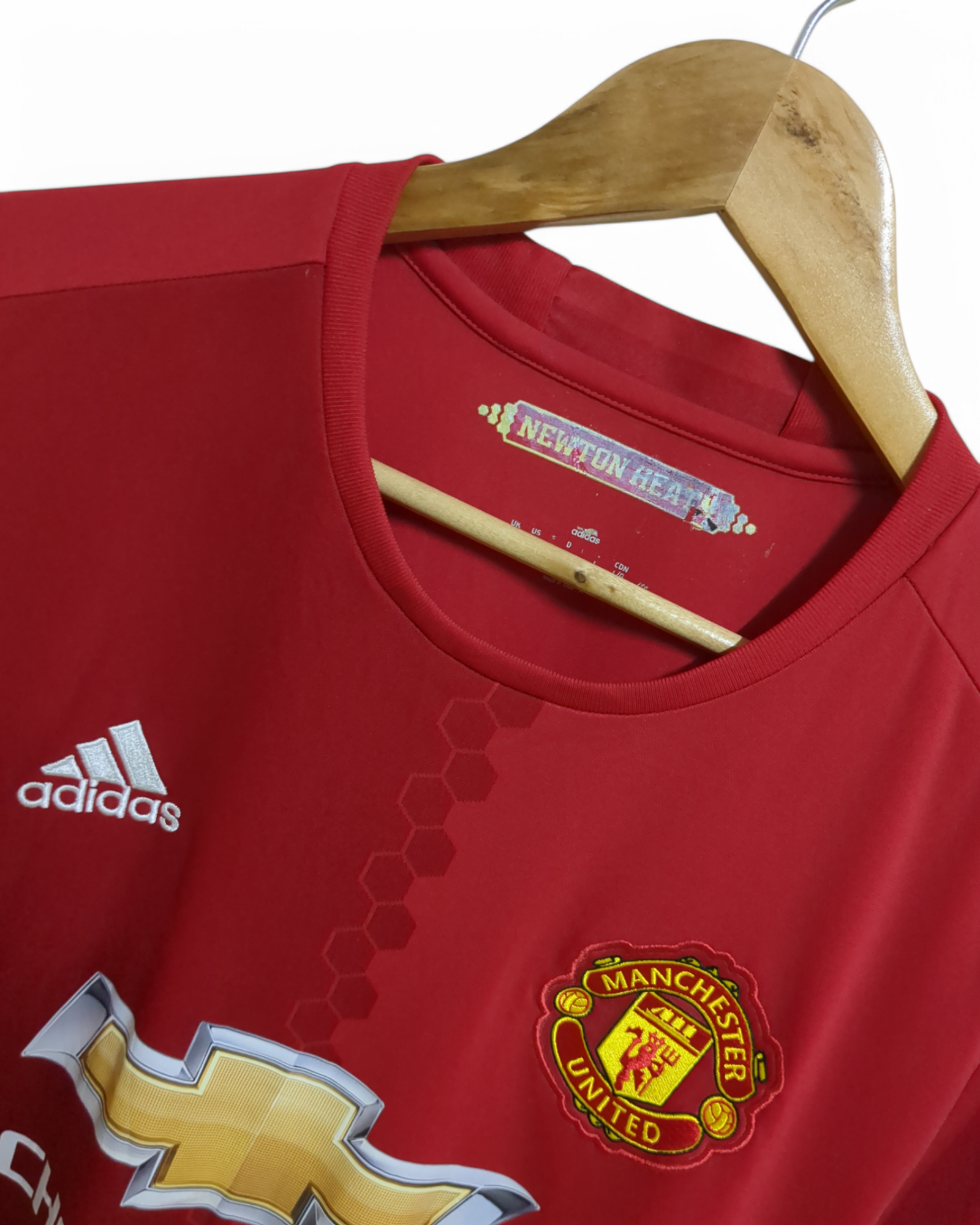 2016-17 Adidas Manchester United  Home Shirt - (L)