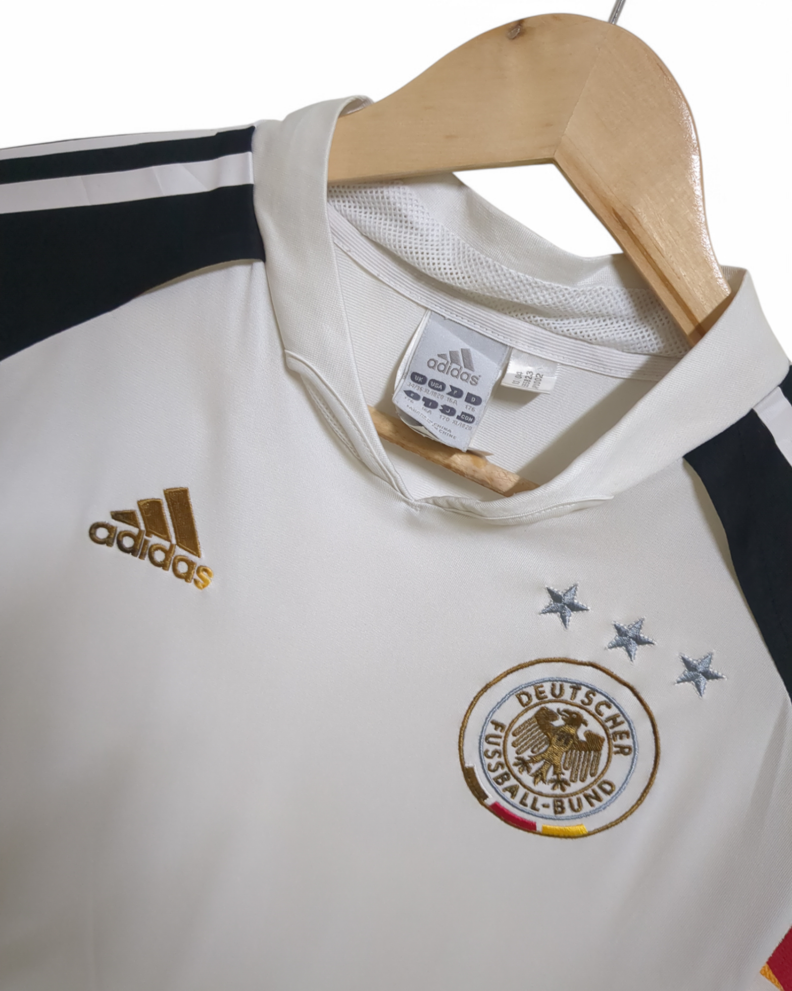2004-05 Adidas Germany Home Shirt - (S)