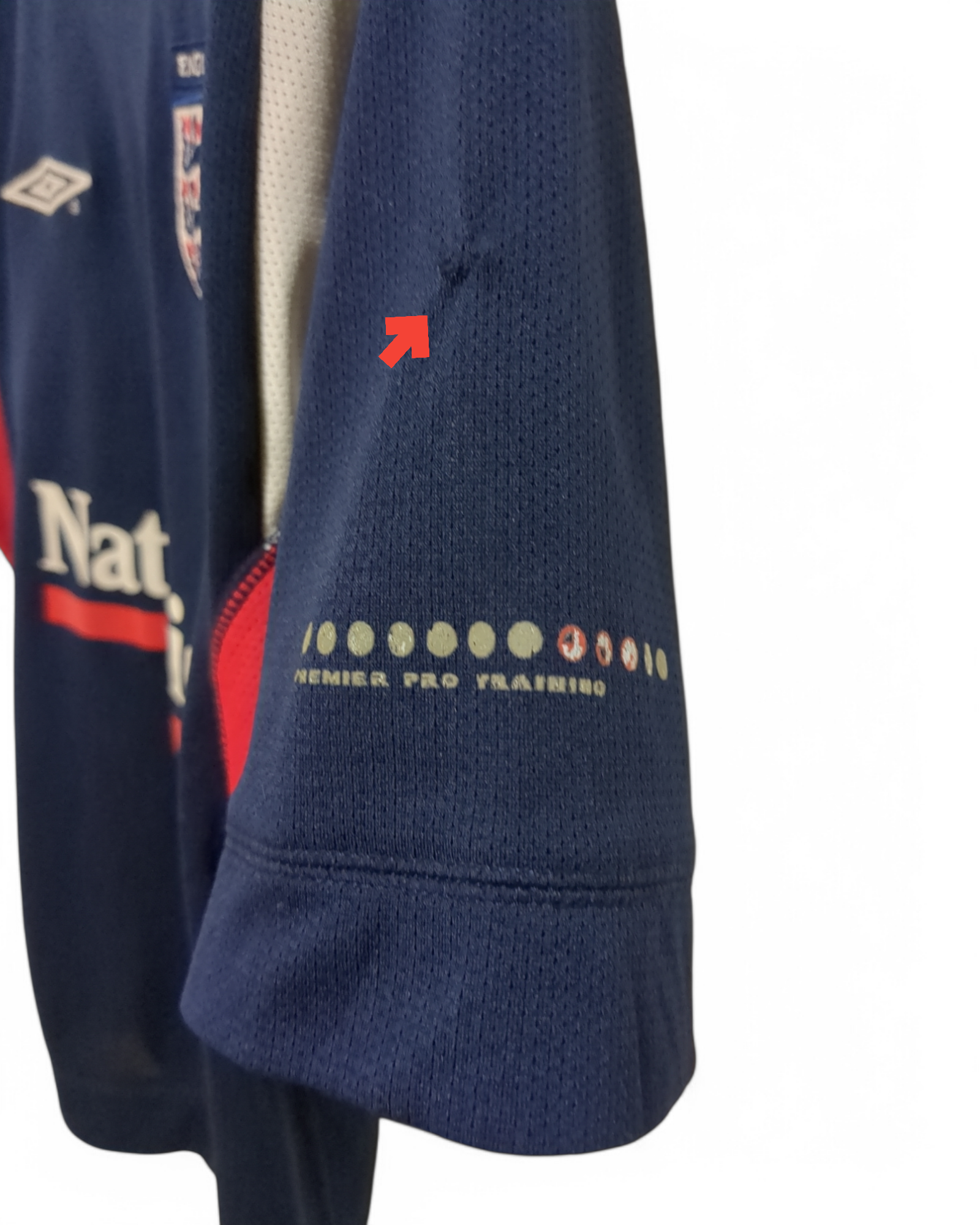 2002-03 Umbro England Training Shirt - (M)