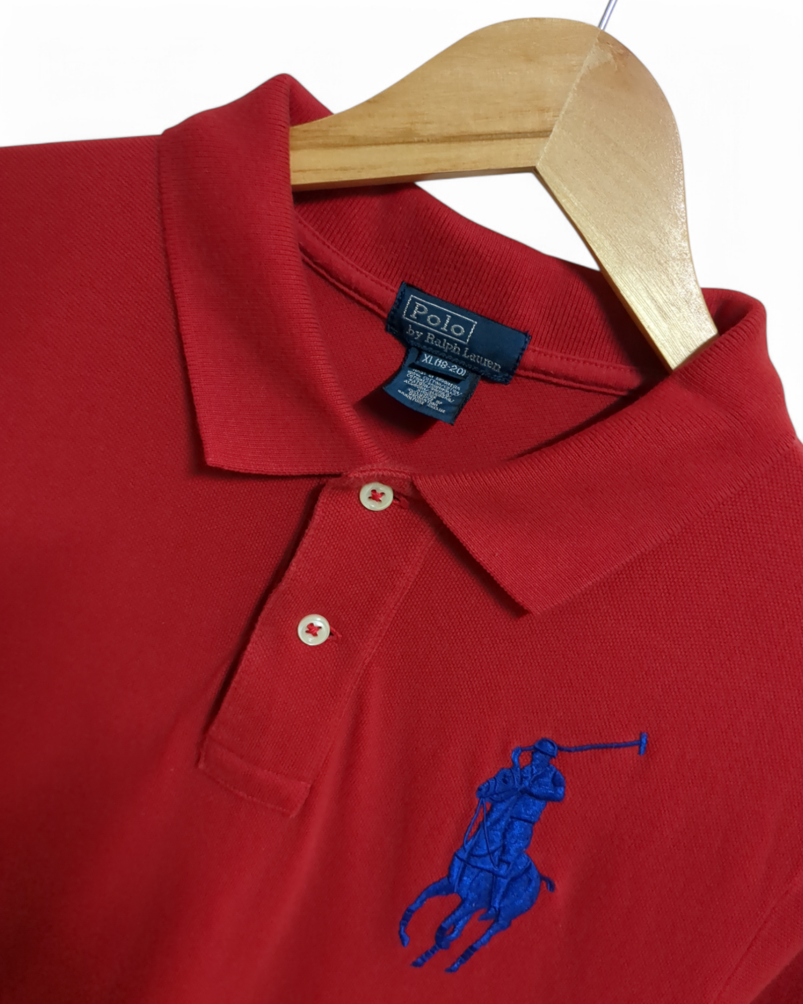 Ralph Lauren 00s Big Pony Polo Shirt - (S)