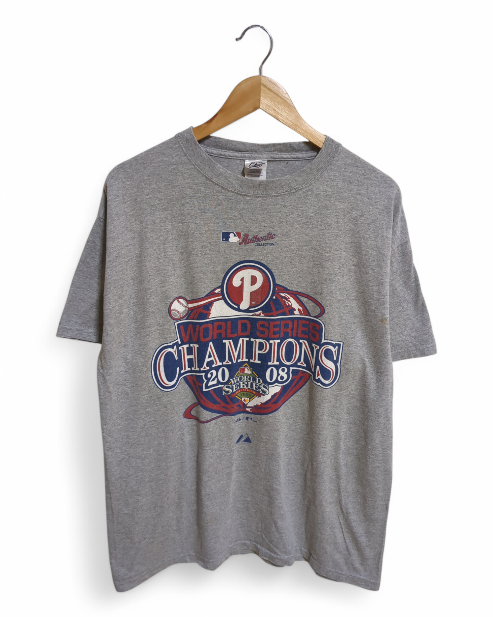 Delta Pro Weight Phillies 2008 World Series Tee - (L)