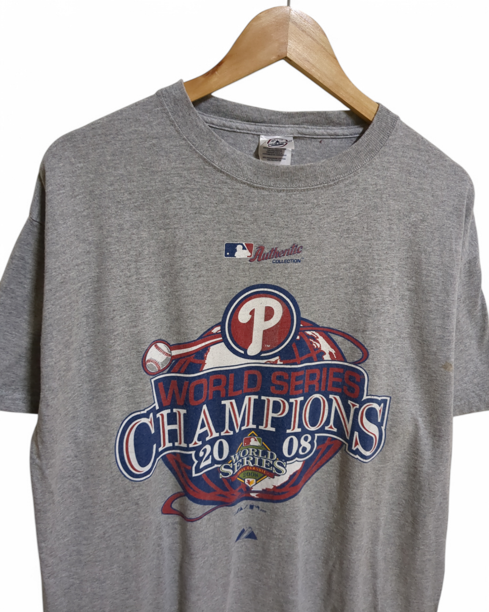 Delta Pro Weight Phillies 2008 World Series Tee - (L)