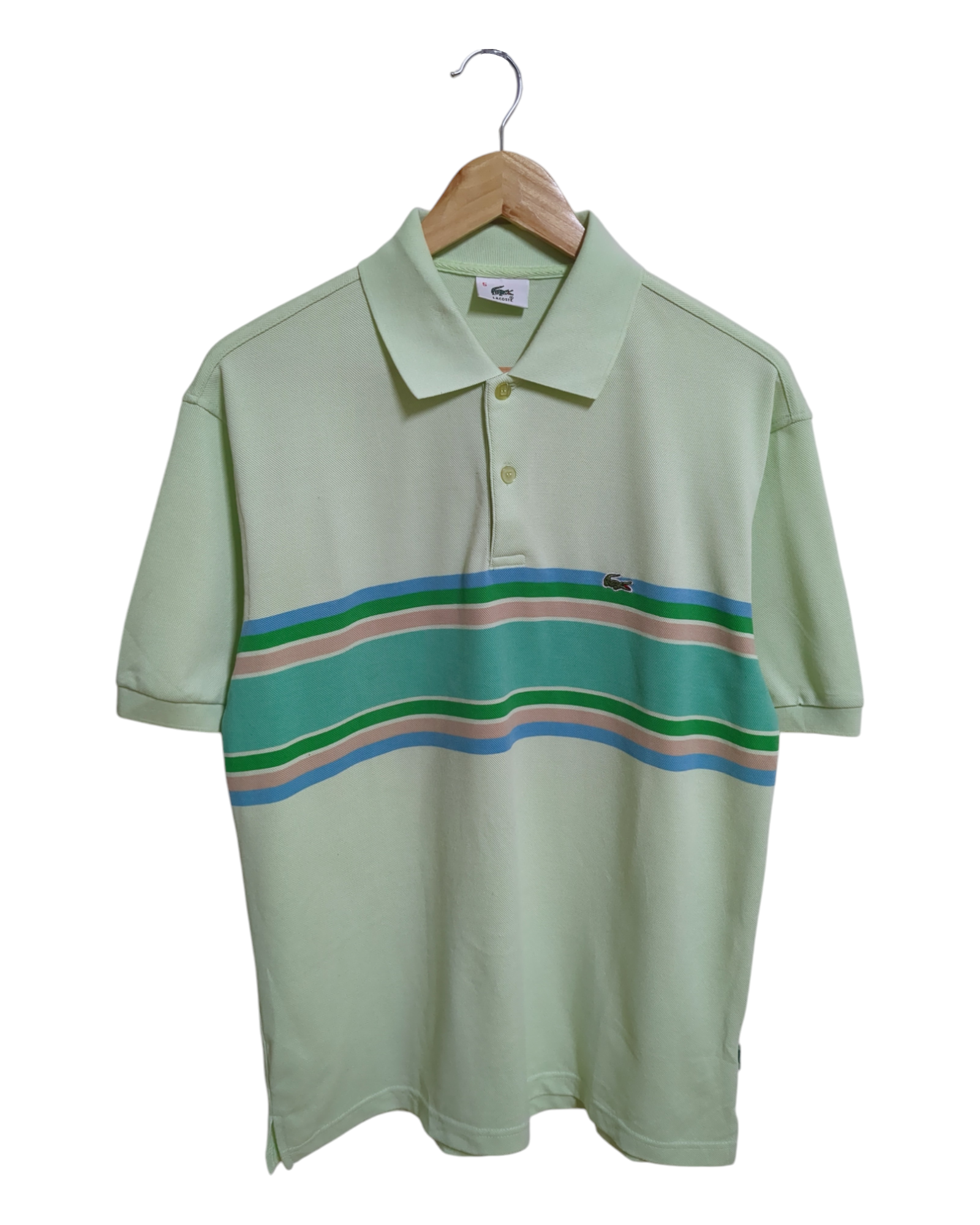 Lacoste Striped Polo Shirt - (L)