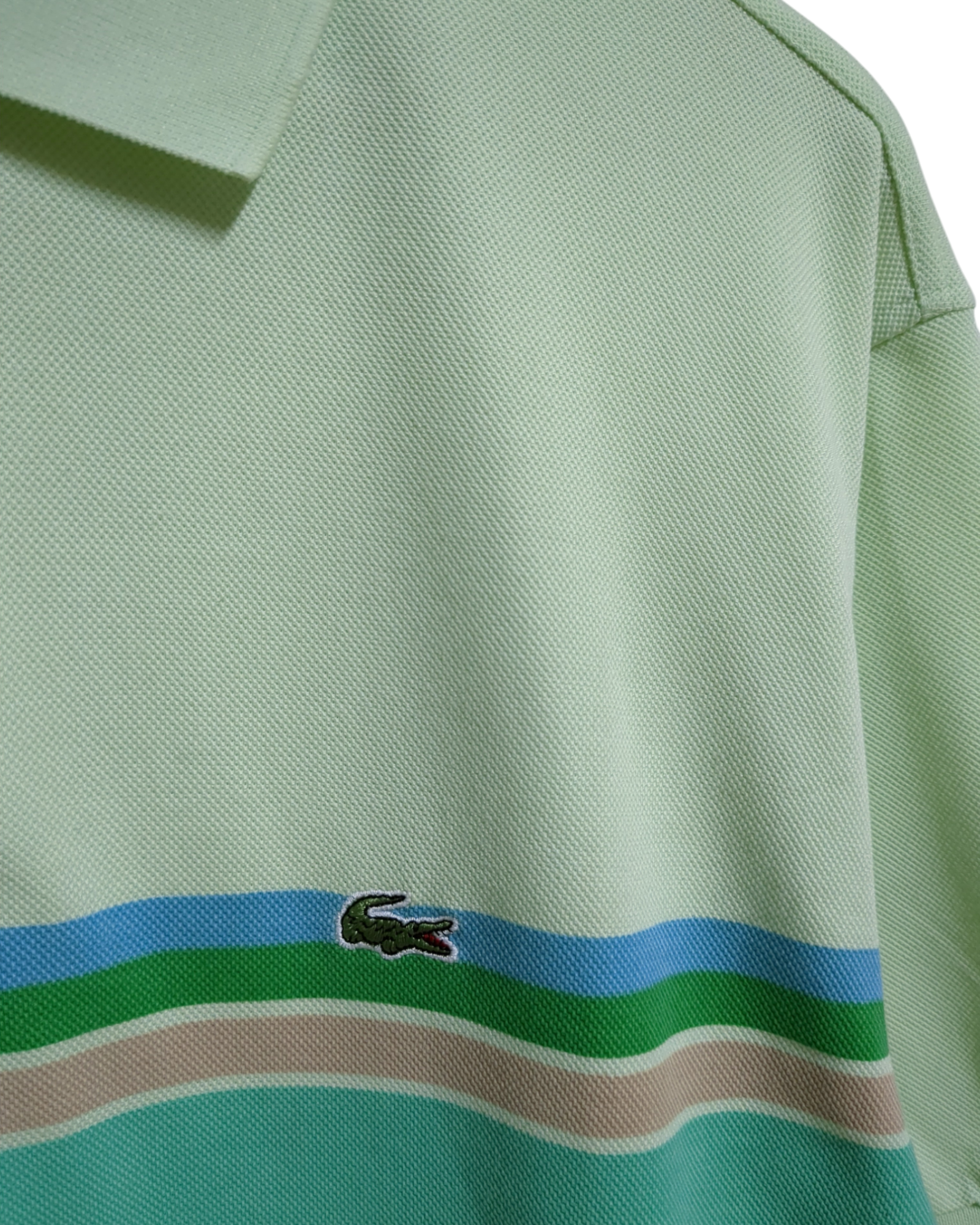 Lacoste Striped Polo Shirt - (L)