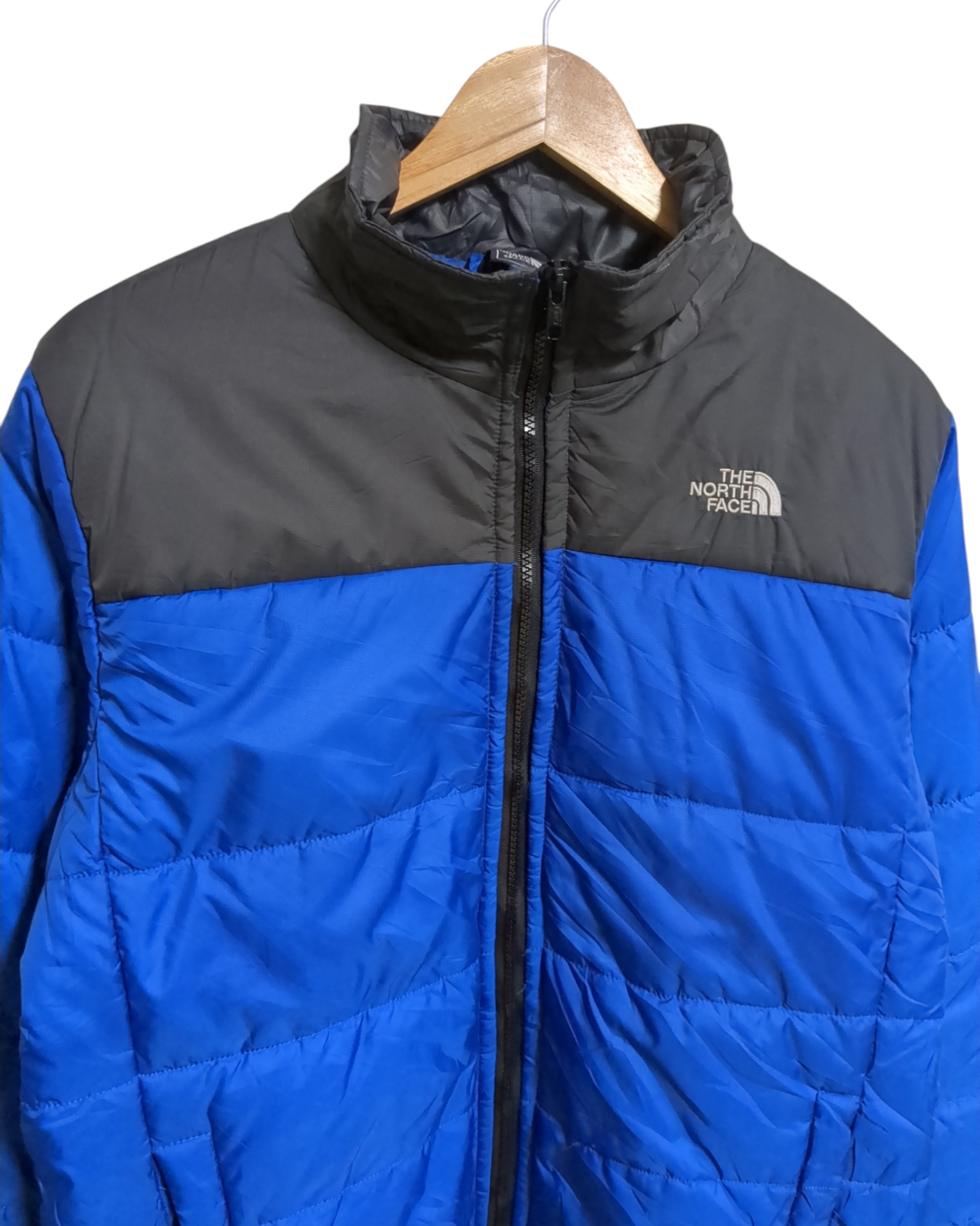 The North Face Embroidered Logo Puffer Jacket - (M)