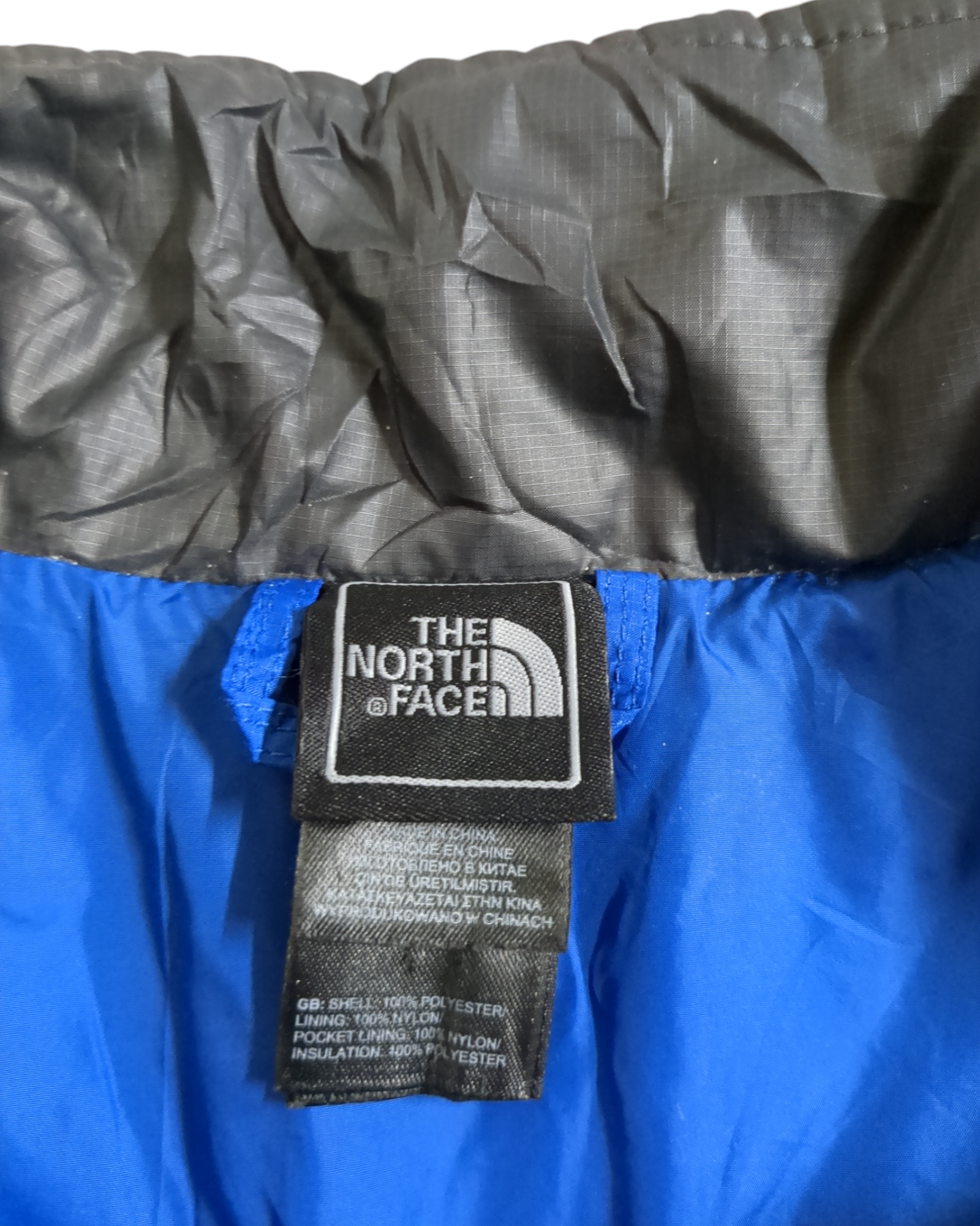 The North Face Embroidered Logo Puffer Jacket - (M)