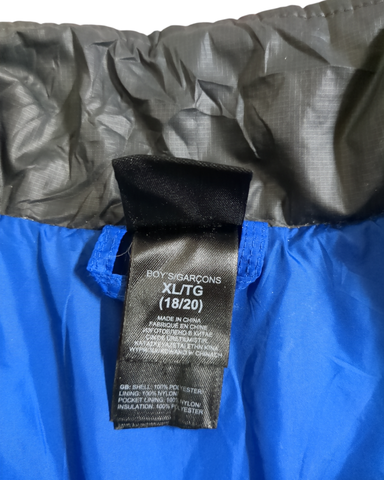 The North Face Embroidered Logo Puffer Jacket - (M)