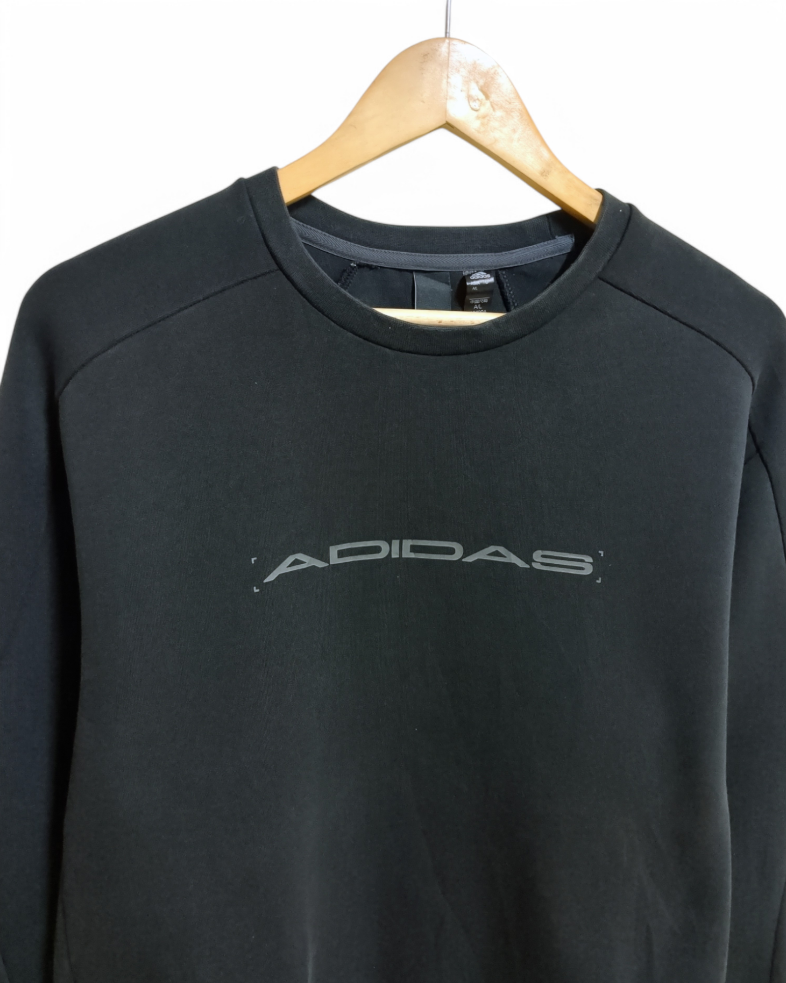 Adidas Logo Printing Pullover - (L)