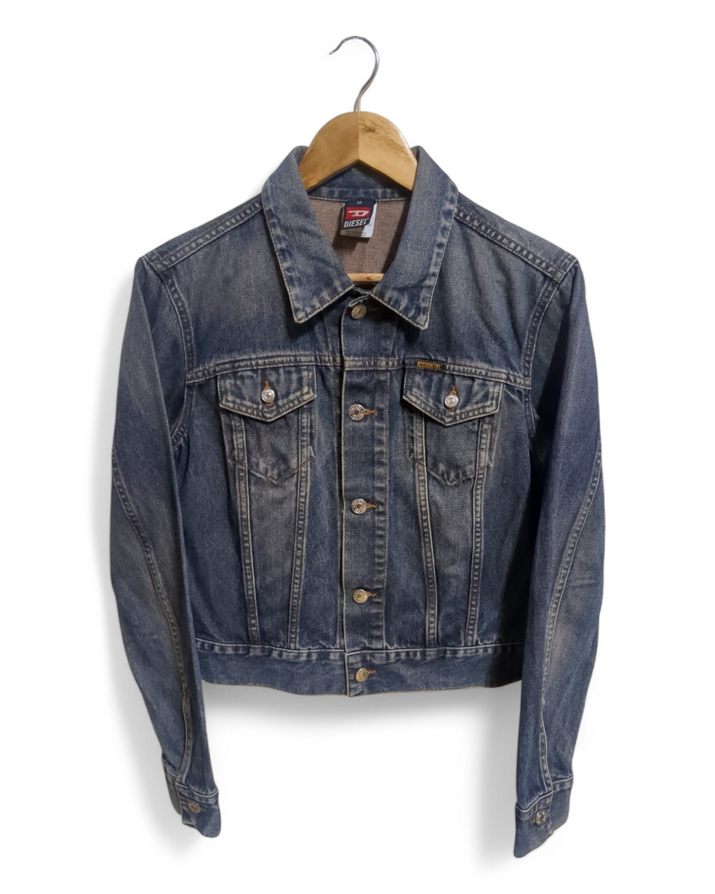 Diesel 00s Denim Trucker Jacket - (S)