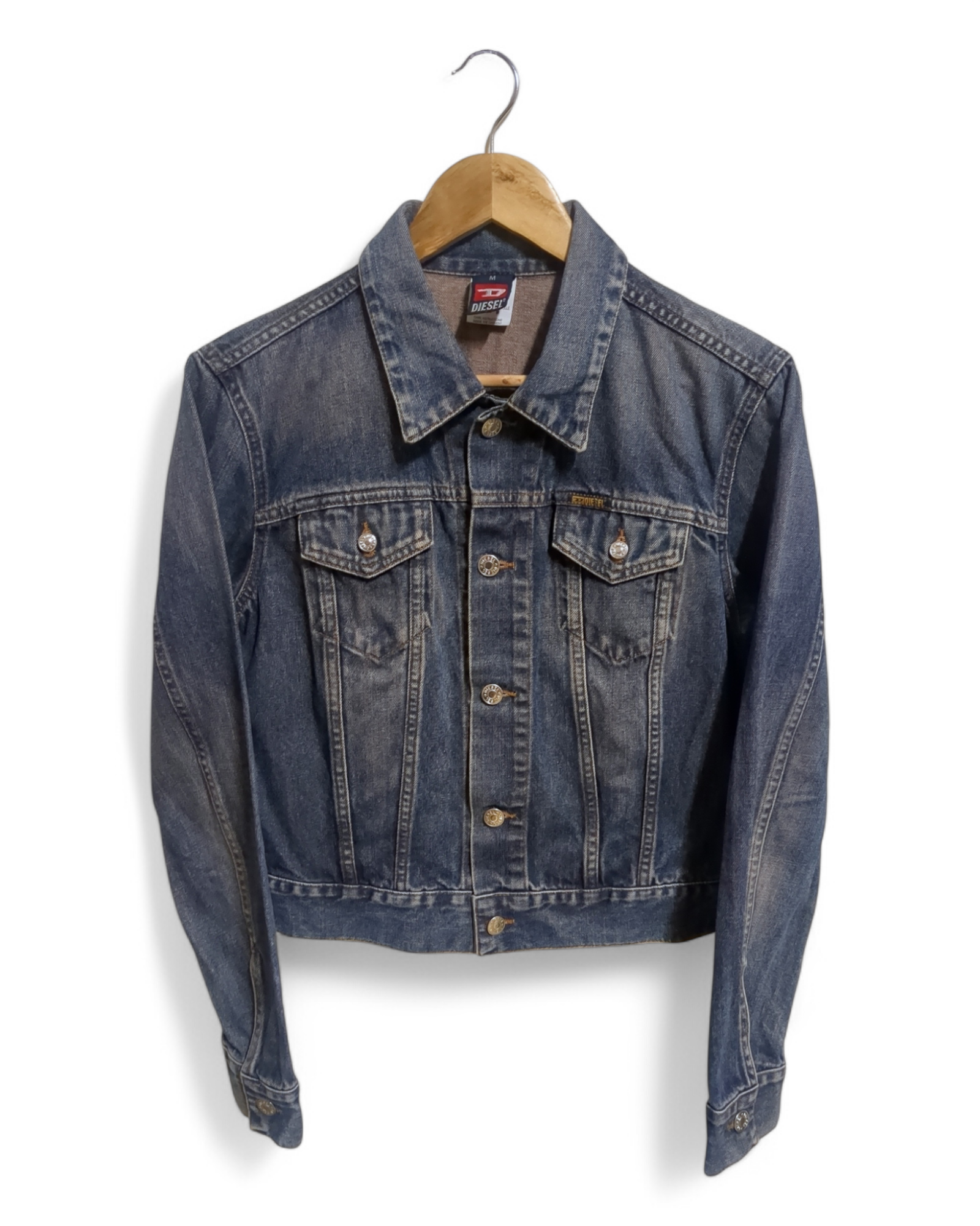 Diesel 00s Denim Trucker Jacket - (S)