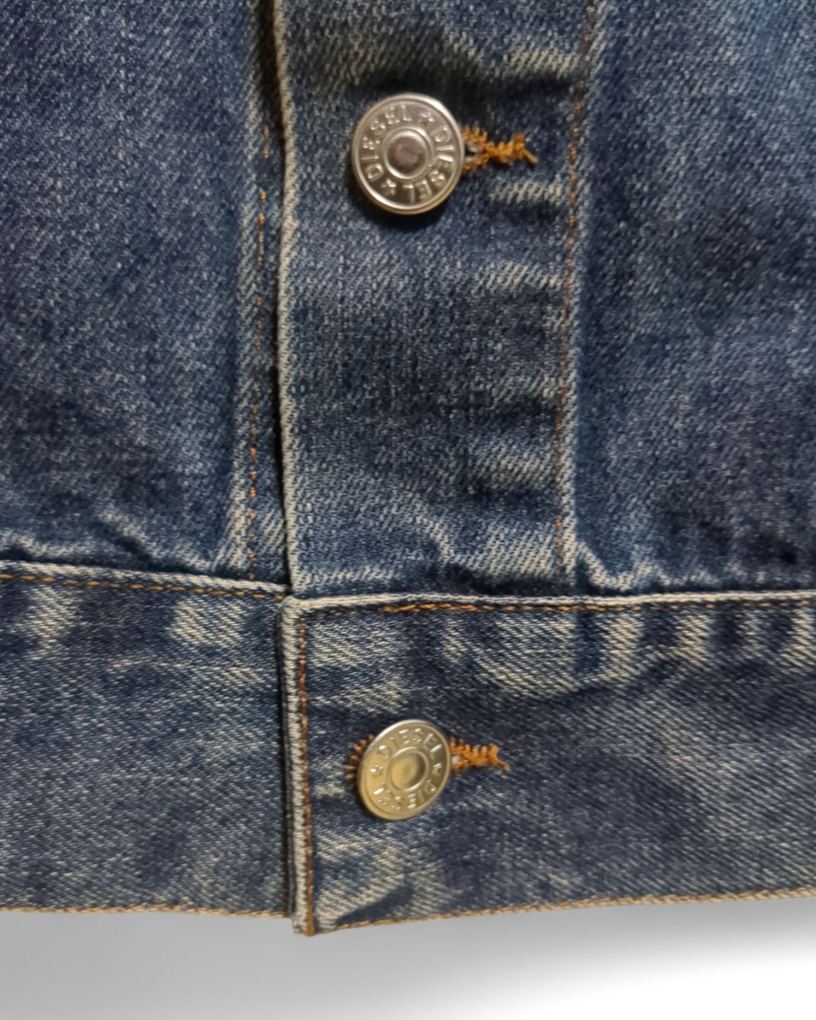 Diesel 00s Denim Trucker Jacket - (S)