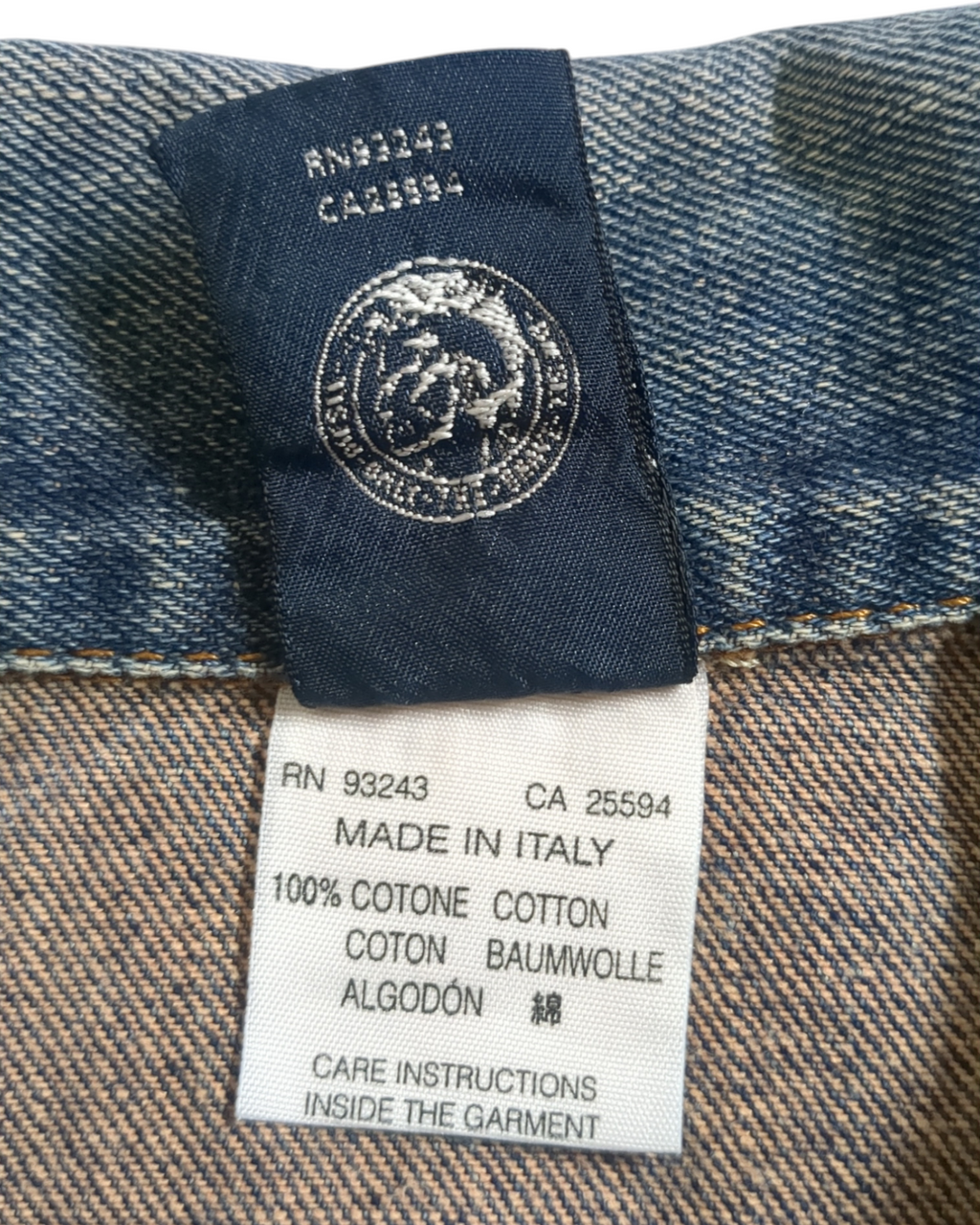 Diesel 00s Denim Trucker Jacket - (S)
