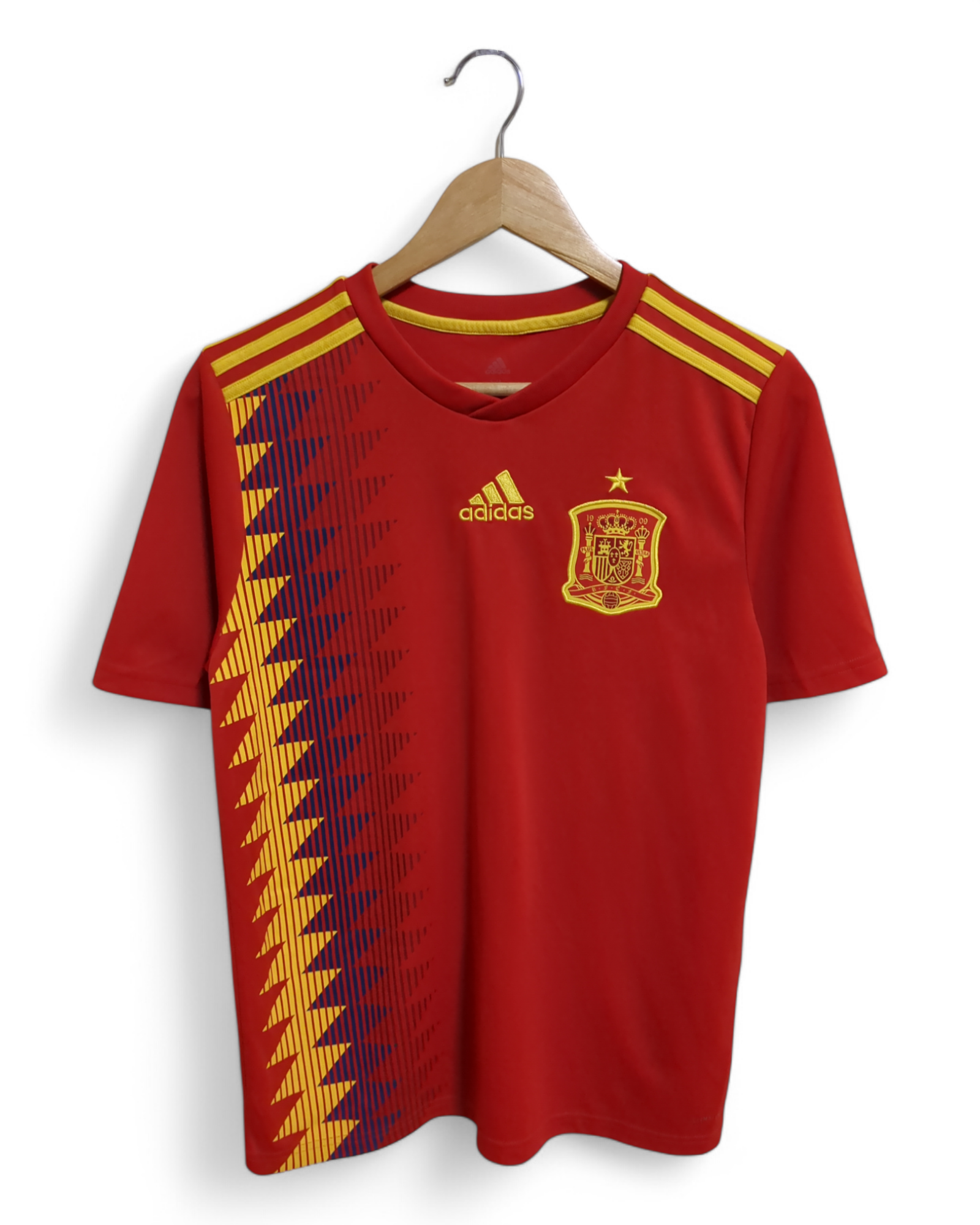 2018-19 Adidas Spain Home Shirt - (S)
