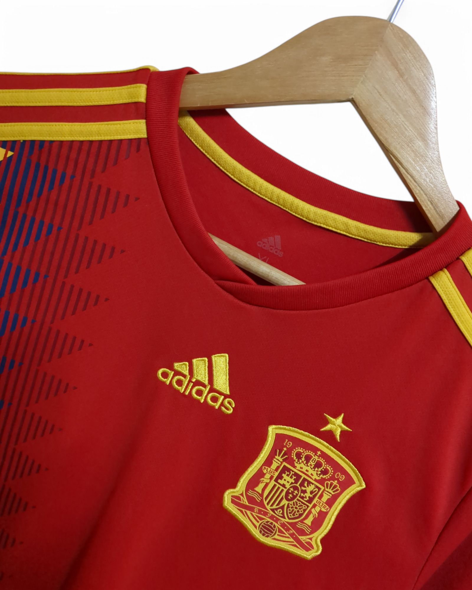 2018-19 Adidas Spain Home Shirt - (S)