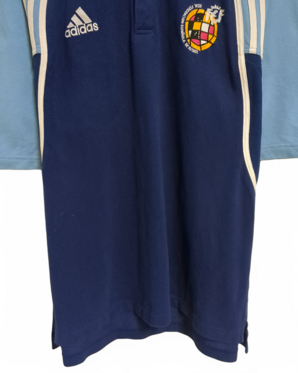2000-01 Adidas Spain Polo Shirt - (L)