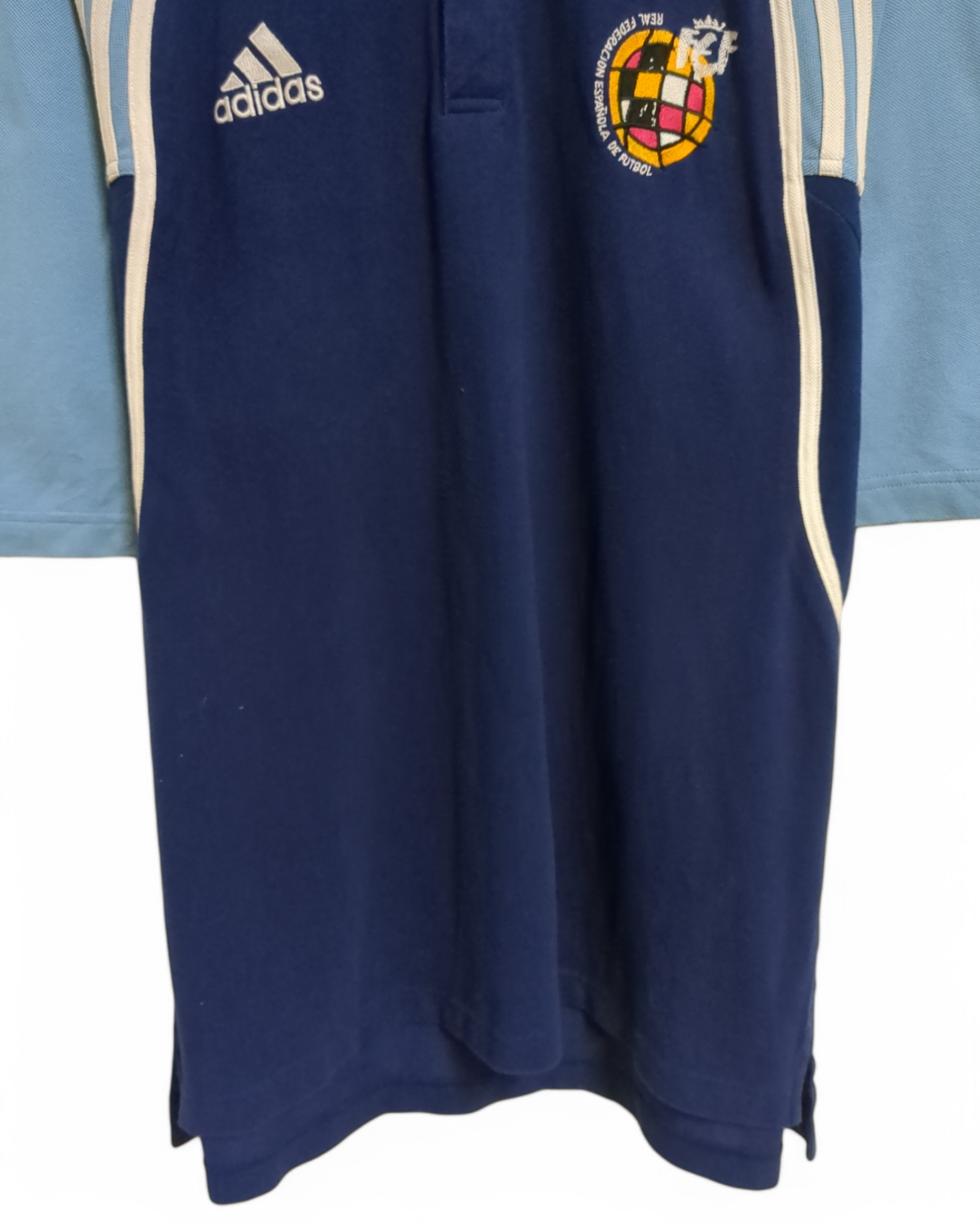 2000-01 Adidas Spain Polo Shirt - (L)