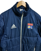 2017-18 Adidas Olympique Lyonnais Bench Padded Coat - (L)