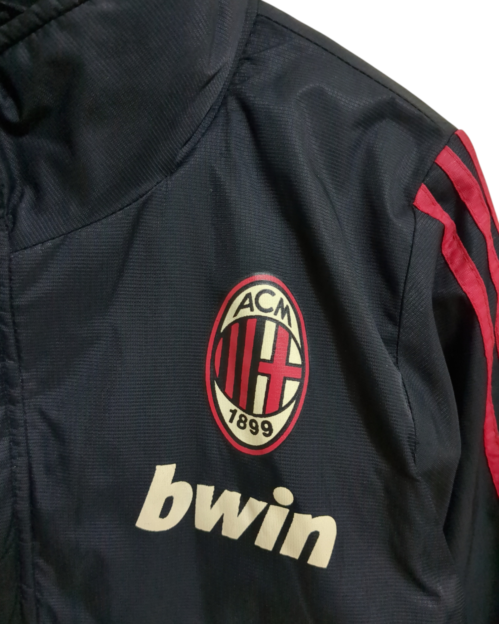 2005-06 Adidas AC Milan Bench Padded Coat - (L)