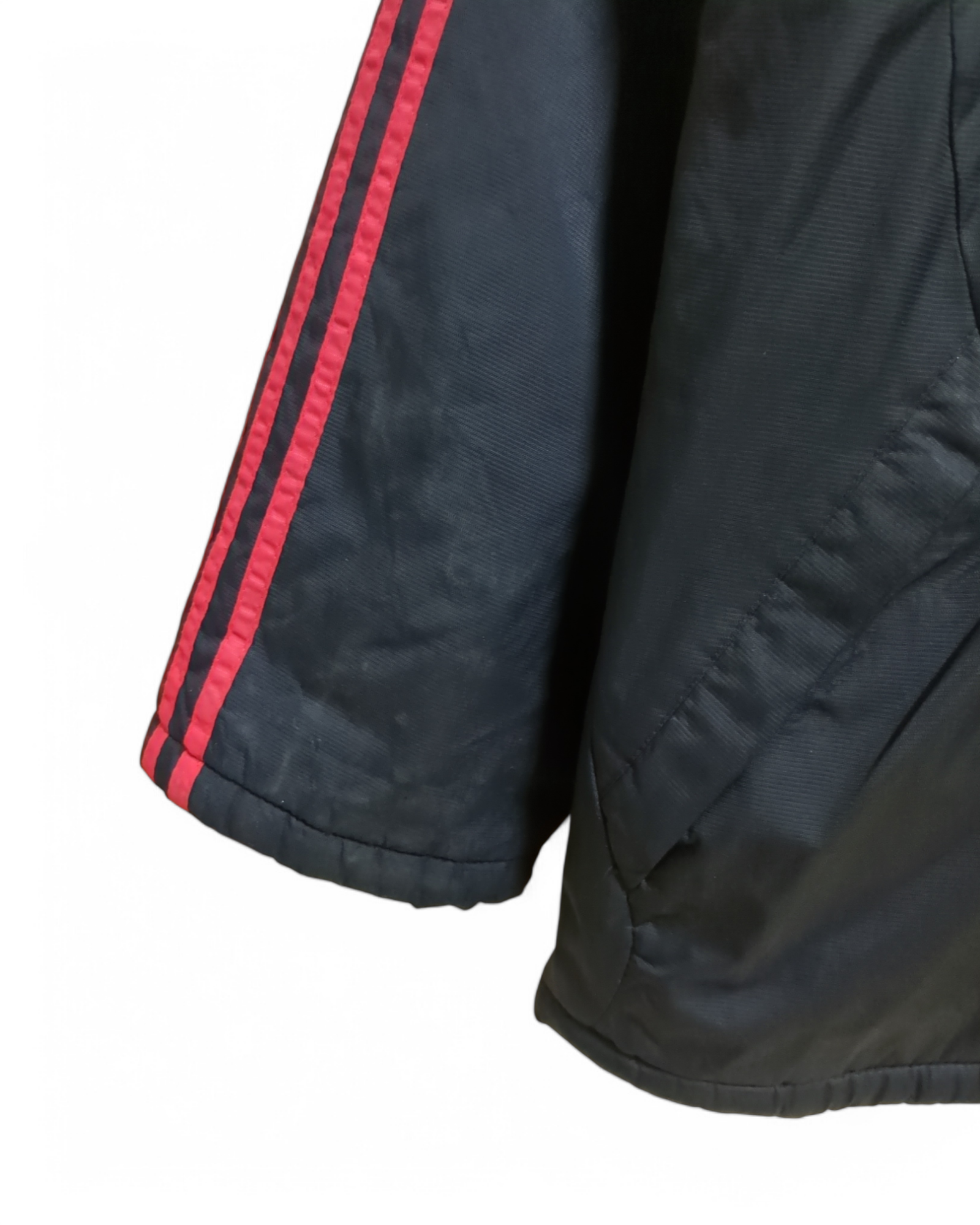 2005-06 Adidas AC Milan Bench Padded Coat - (L)