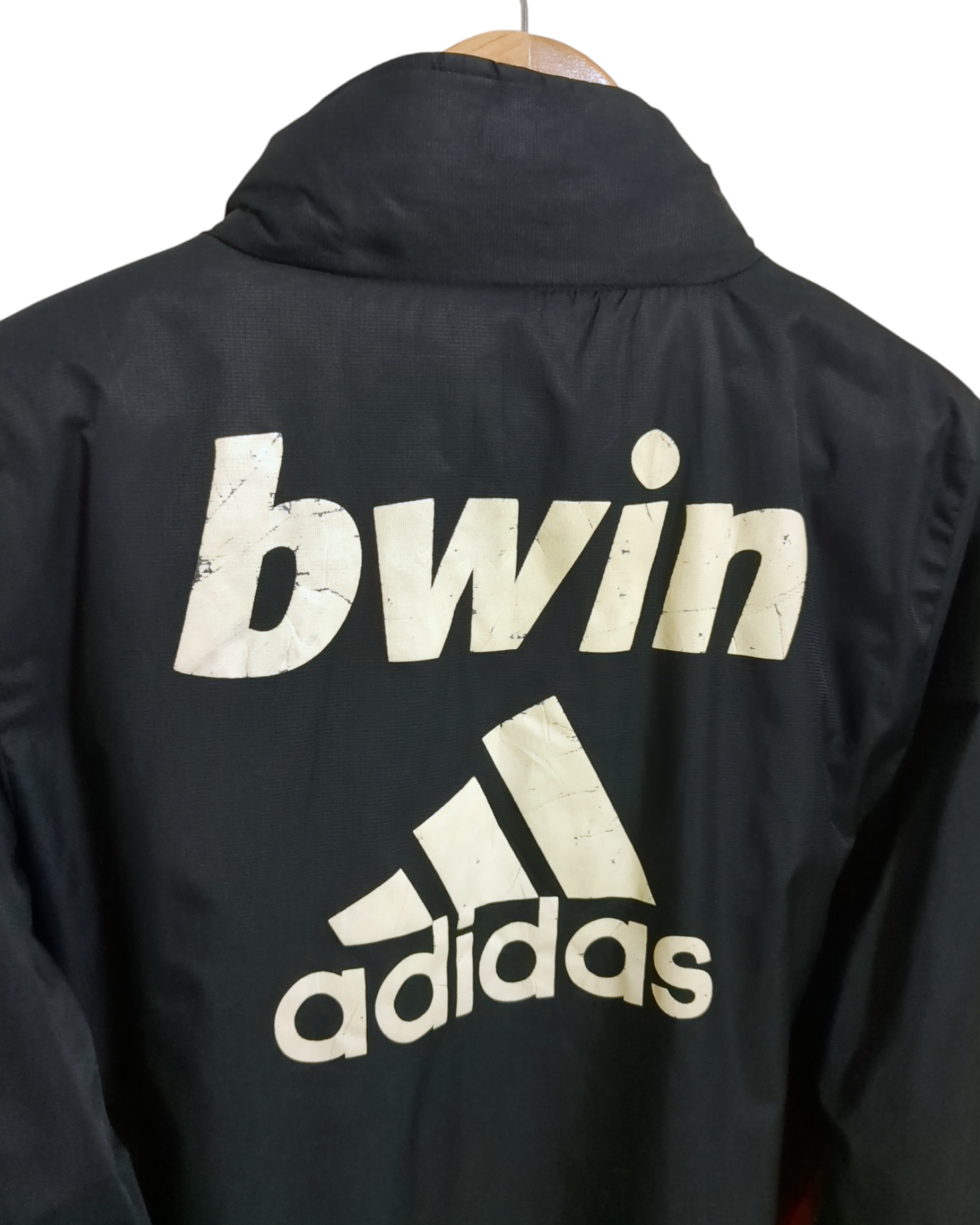 2005-06 Adidas AC Milan Bench Padded Coat - (L)